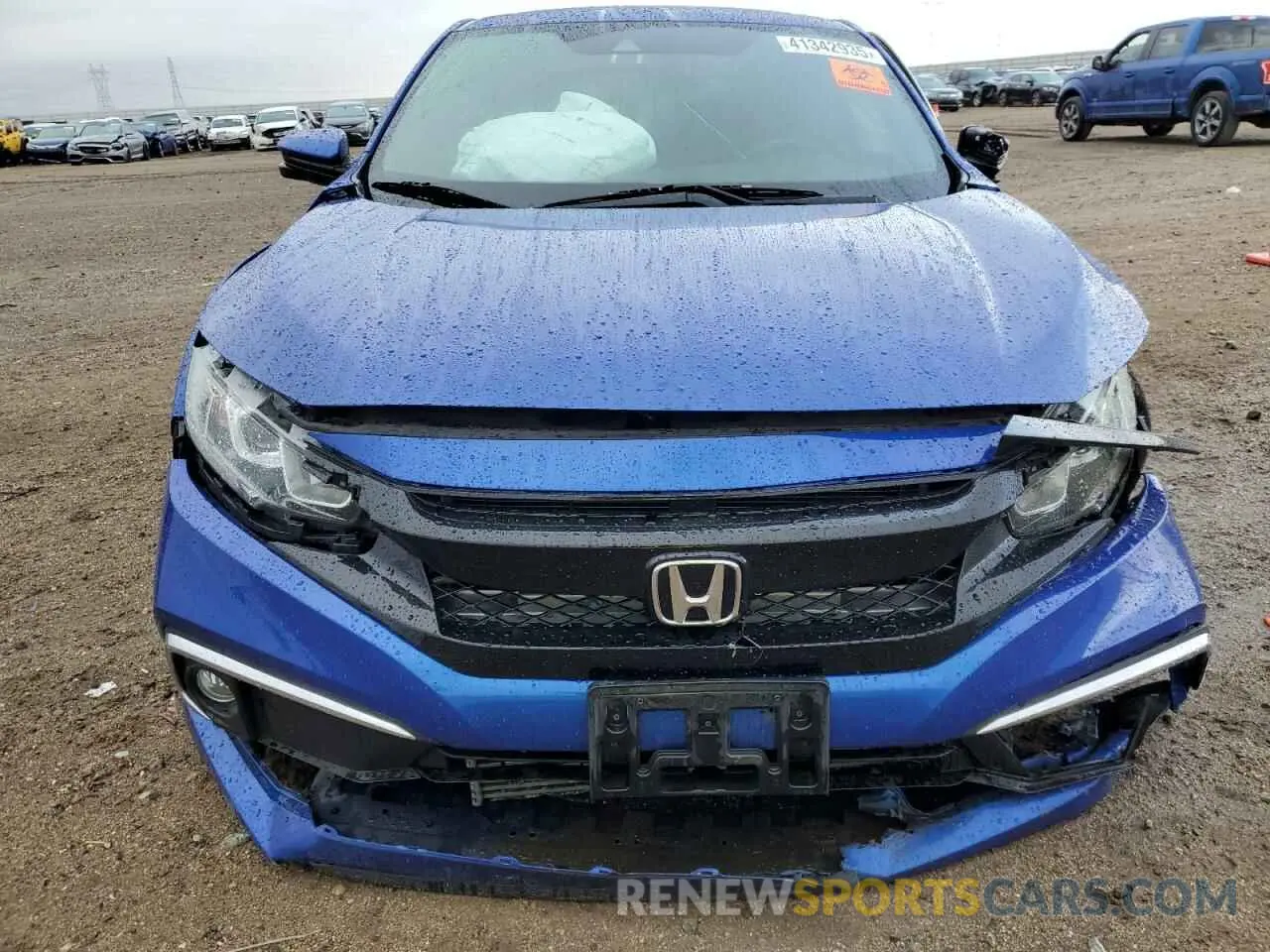 5 Photograph of a damaged car 2HGFC3B33KH352595 HONDA CIVIC 2019