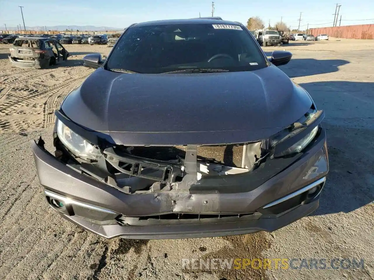 5 Photograph of a damaged car 2HGFC3B33KH353200 HONDA CIVIC 2019