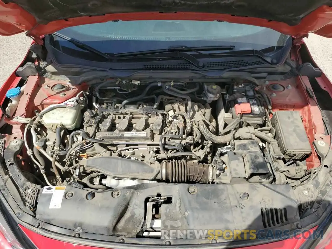 11 Photograph of a damaged car 2HGFC3B36KH350565 HONDA CIVIC 2019