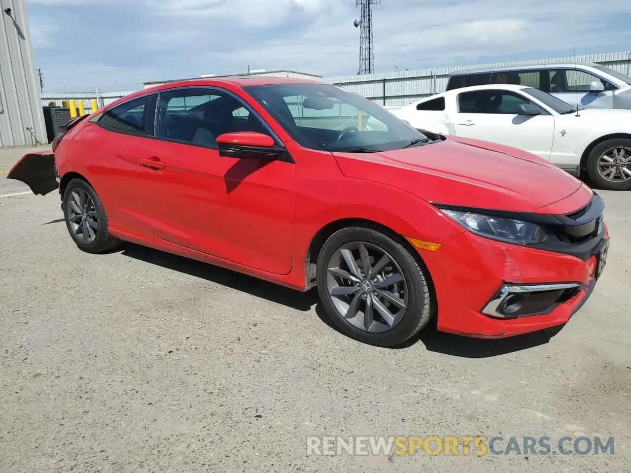 4 Photograph of a damaged car 2HGFC3B36KH350565 HONDA CIVIC 2019