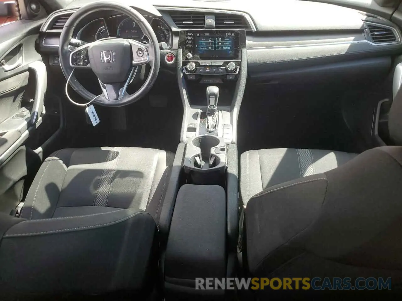 8 Photograph of a damaged car 2HGFC3B36KH350565 HONDA CIVIC 2019