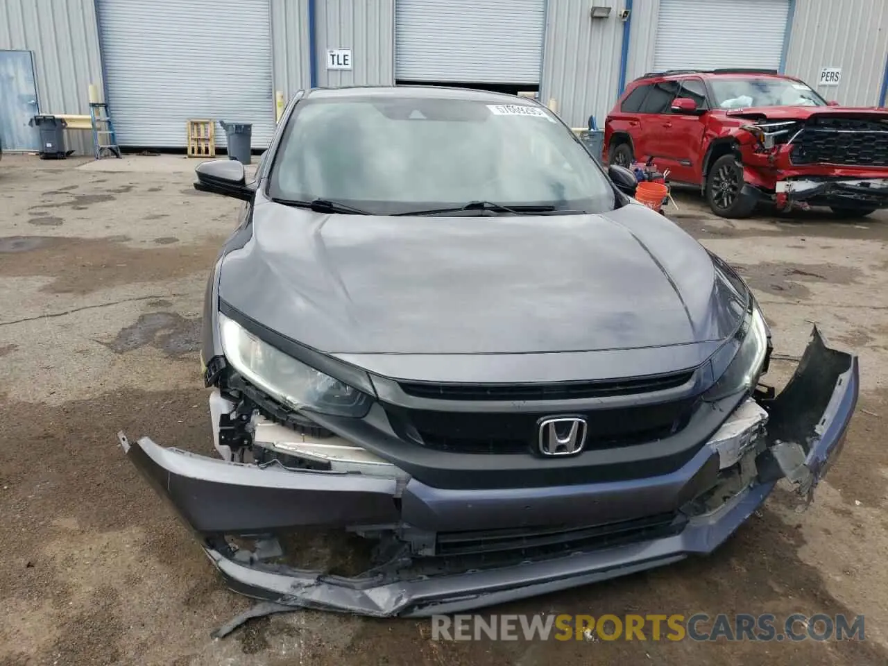 5 Photograph of a damaged car 2HGFC3B36KH352364 HONDA CIVIC 2019