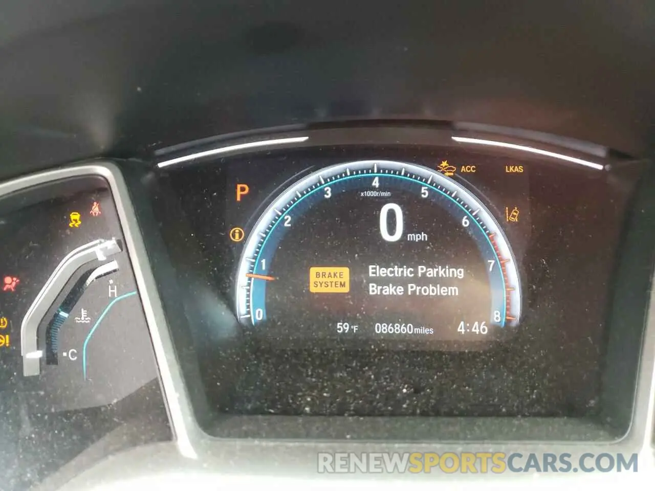 9 Photograph of a damaged car 2HGFC3B36KH352364 HONDA CIVIC 2019