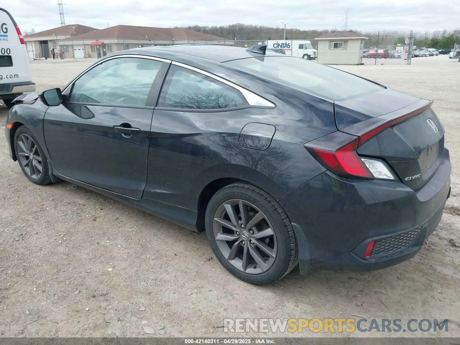 3 Photograph of a damaged car 2HGFC3B36KH353322 HONDA CIVIC 2019