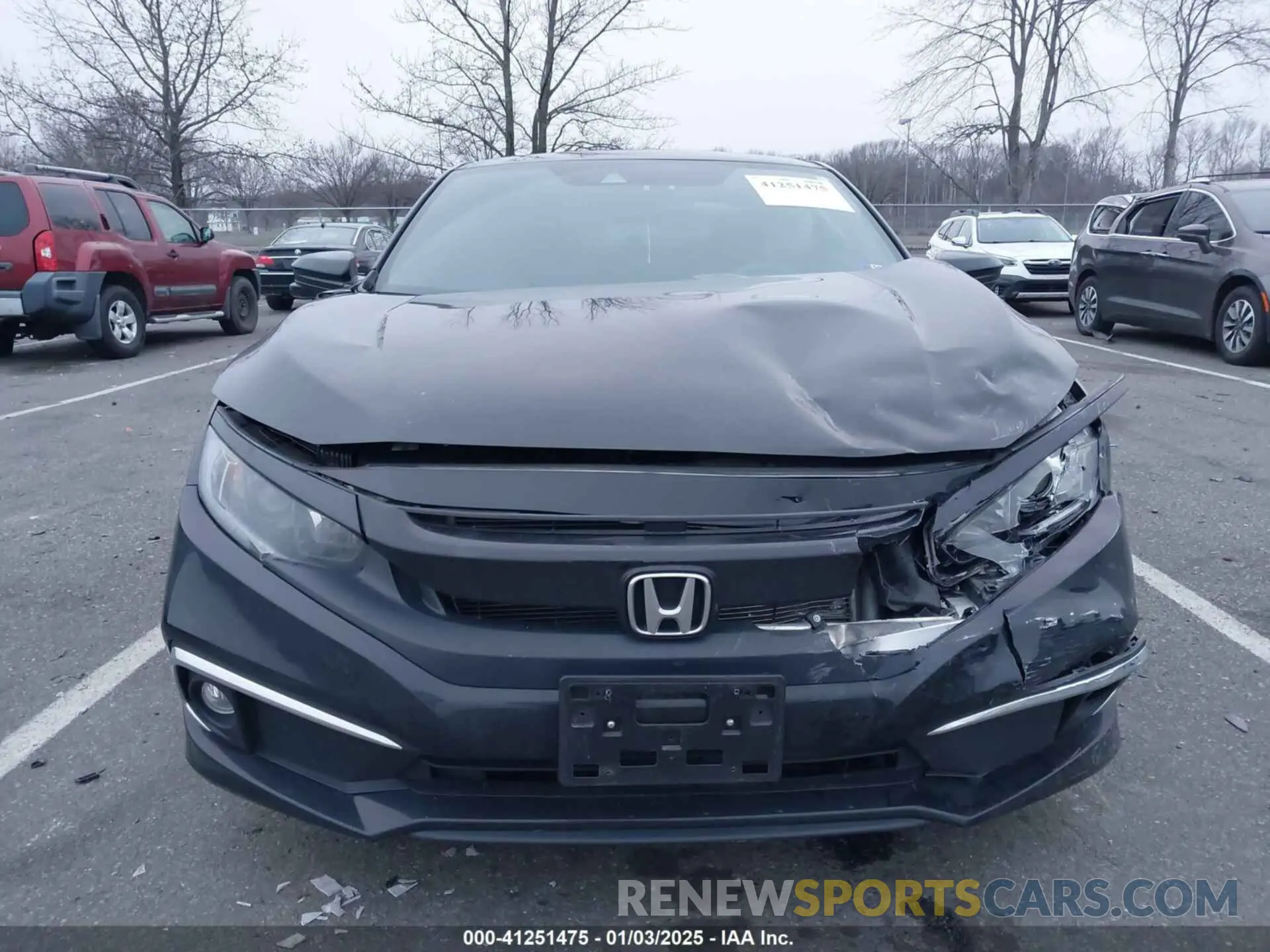 10 Photograph of a damaged car 2HGFC3B36KH357046 HONDA CIVIC 2019