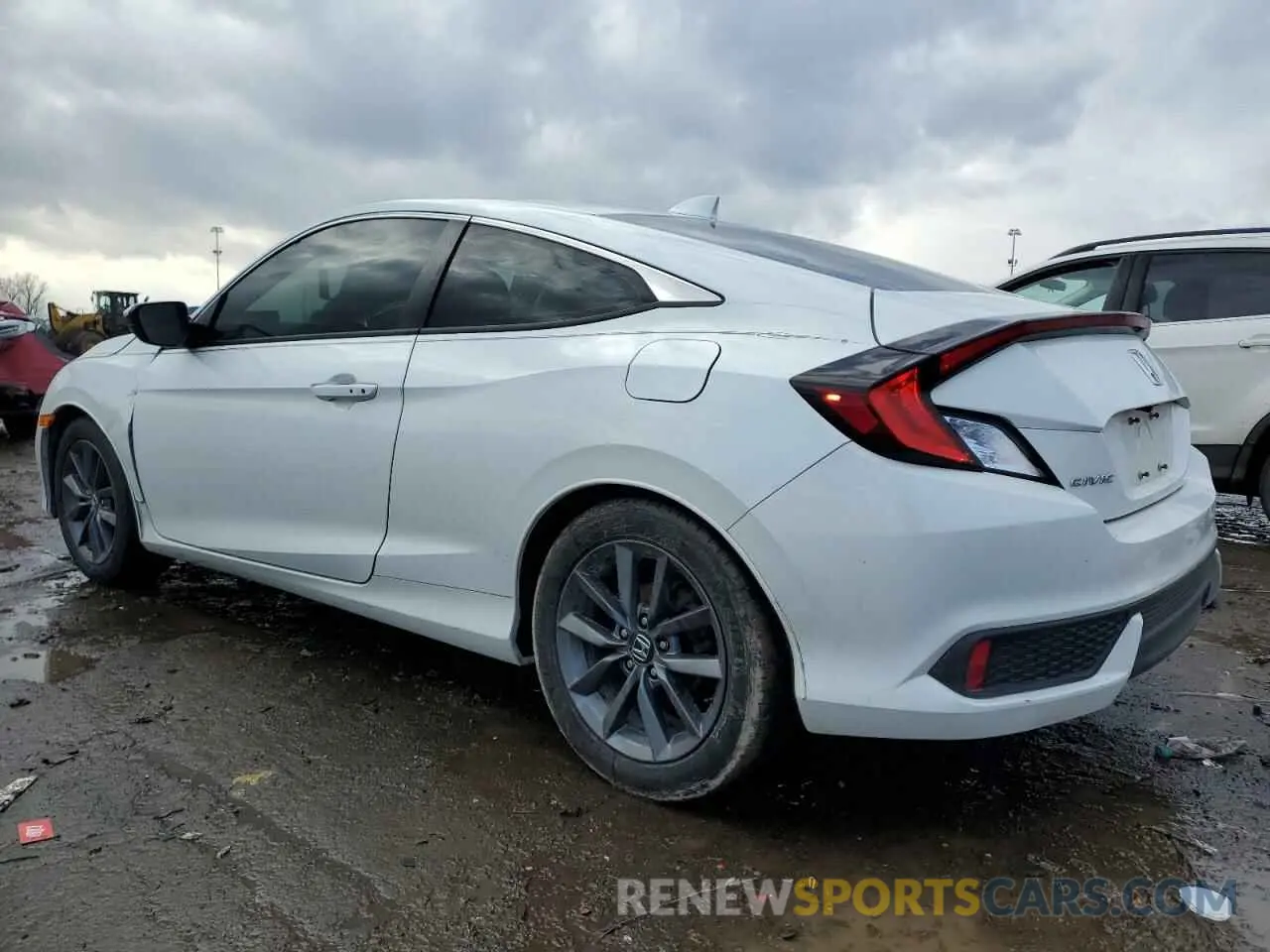 2 Photograph of a damaged car 2HGFC3B36KH357144 HONDA CIVIC 2019