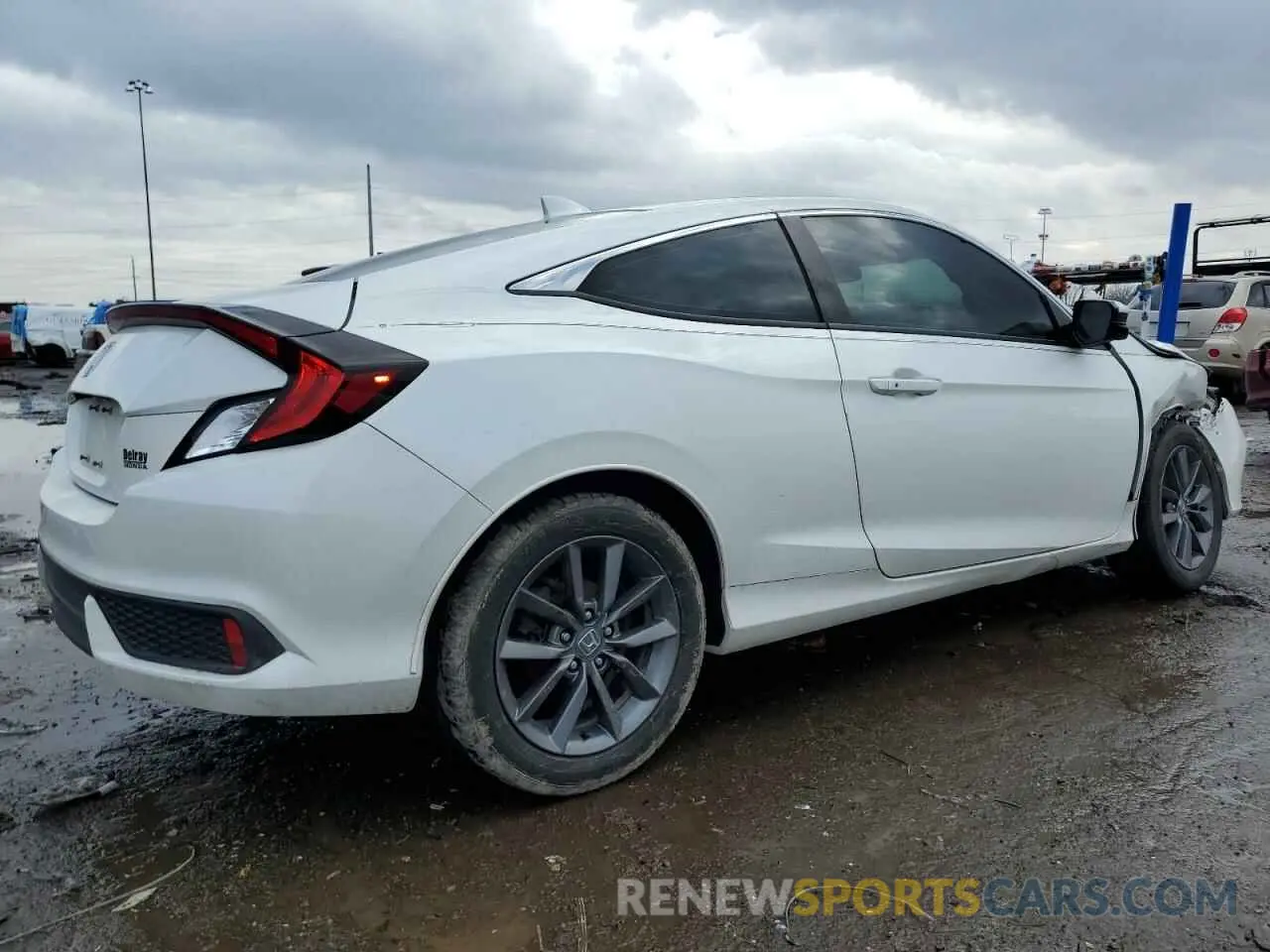 3 Photograph of a damaged car 2HGFC3B36KH357144 HONDA CIVIC 2019