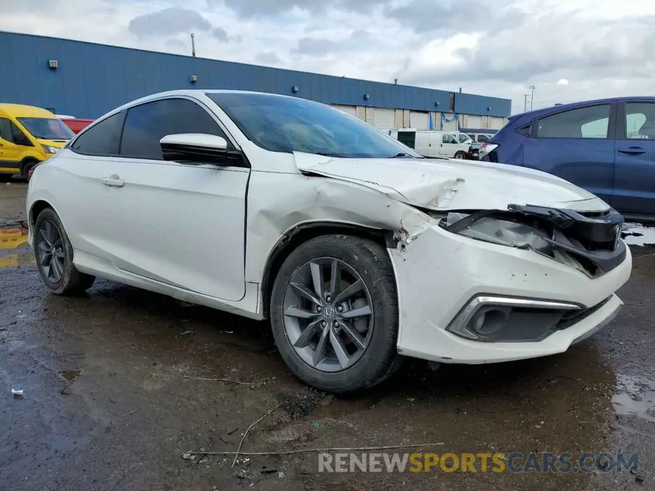 4 Photograph of a damaged car 2HGFC3B36KH357144 HONDA CIVIC 2019