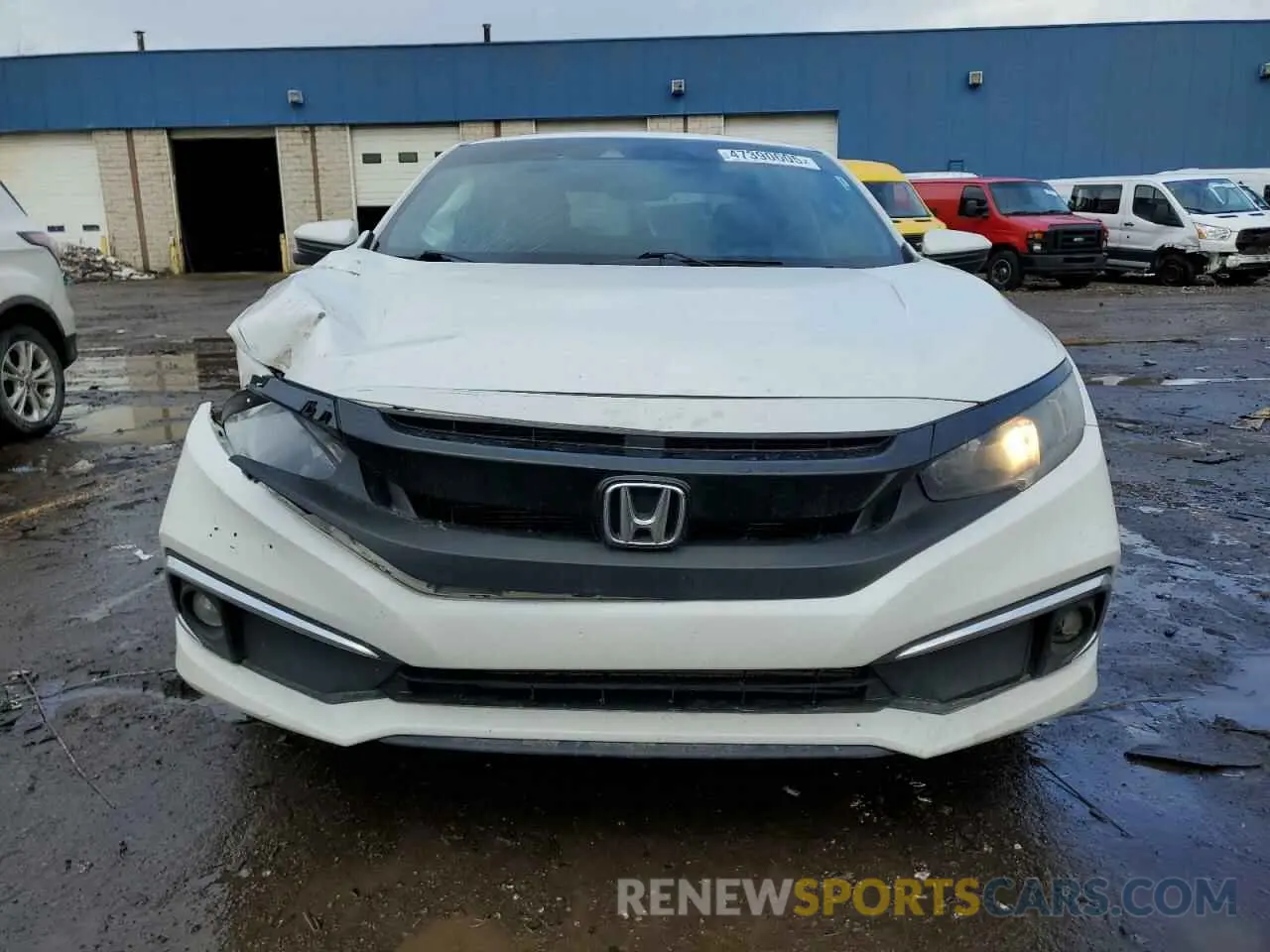 5 Photograph of a damaged car 2HGFC3B36KH357144 HONDA CIVIC 2019
