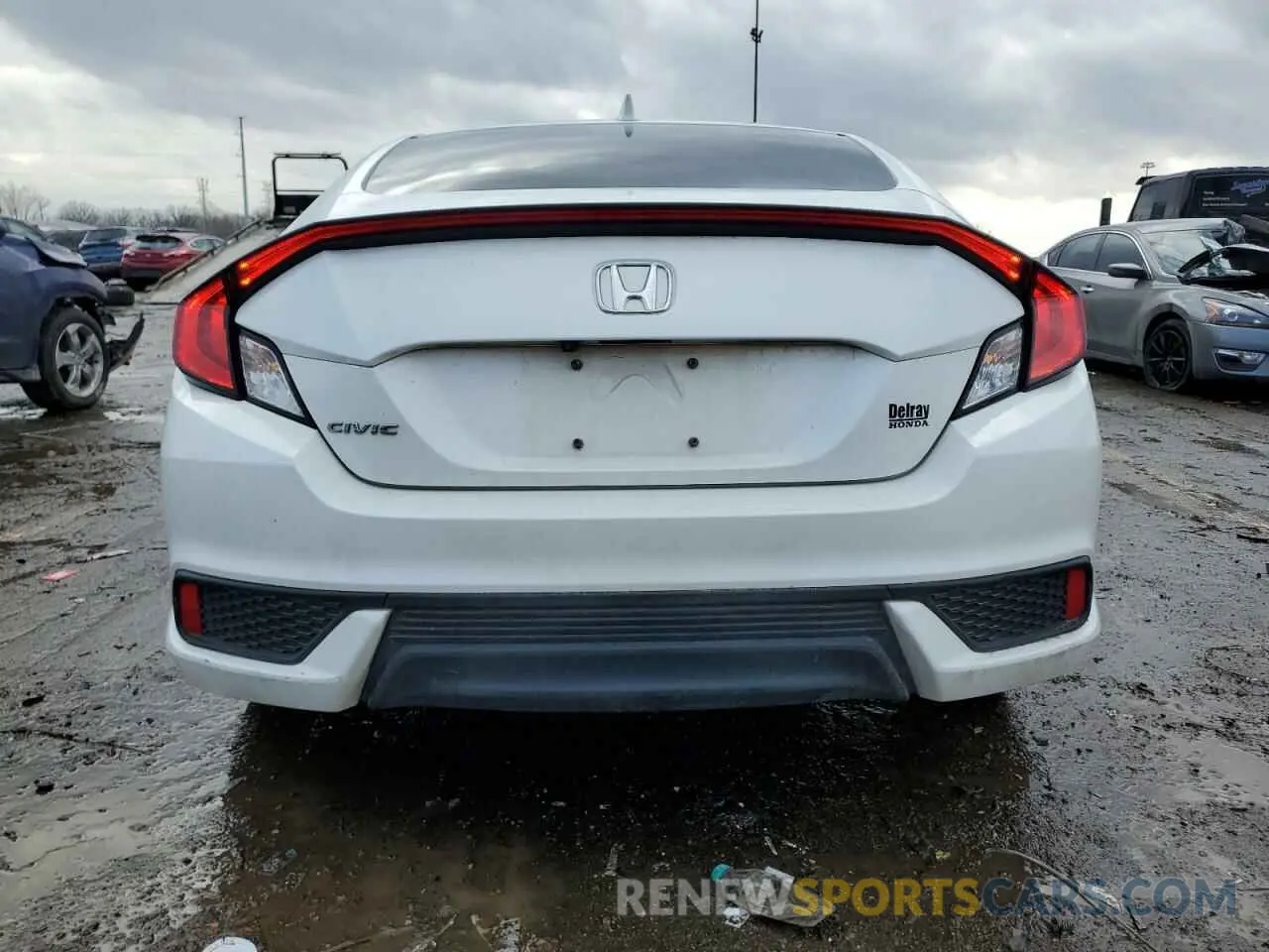 6 Photograph of a damaged car 2HGFC3B36KH357144 HONDA CIVIC 2019