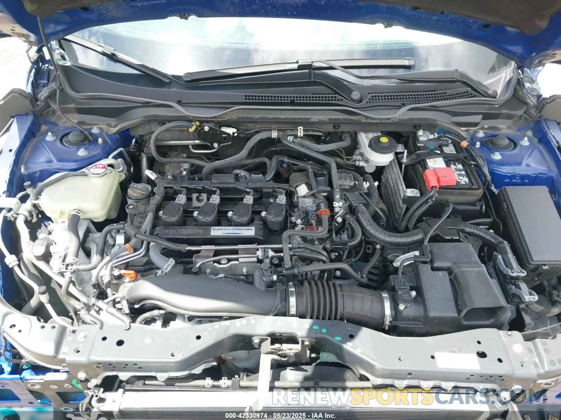10 Photograph of a damaged car 2HGFC3B37KH351207 HONDA CIVIC 2019