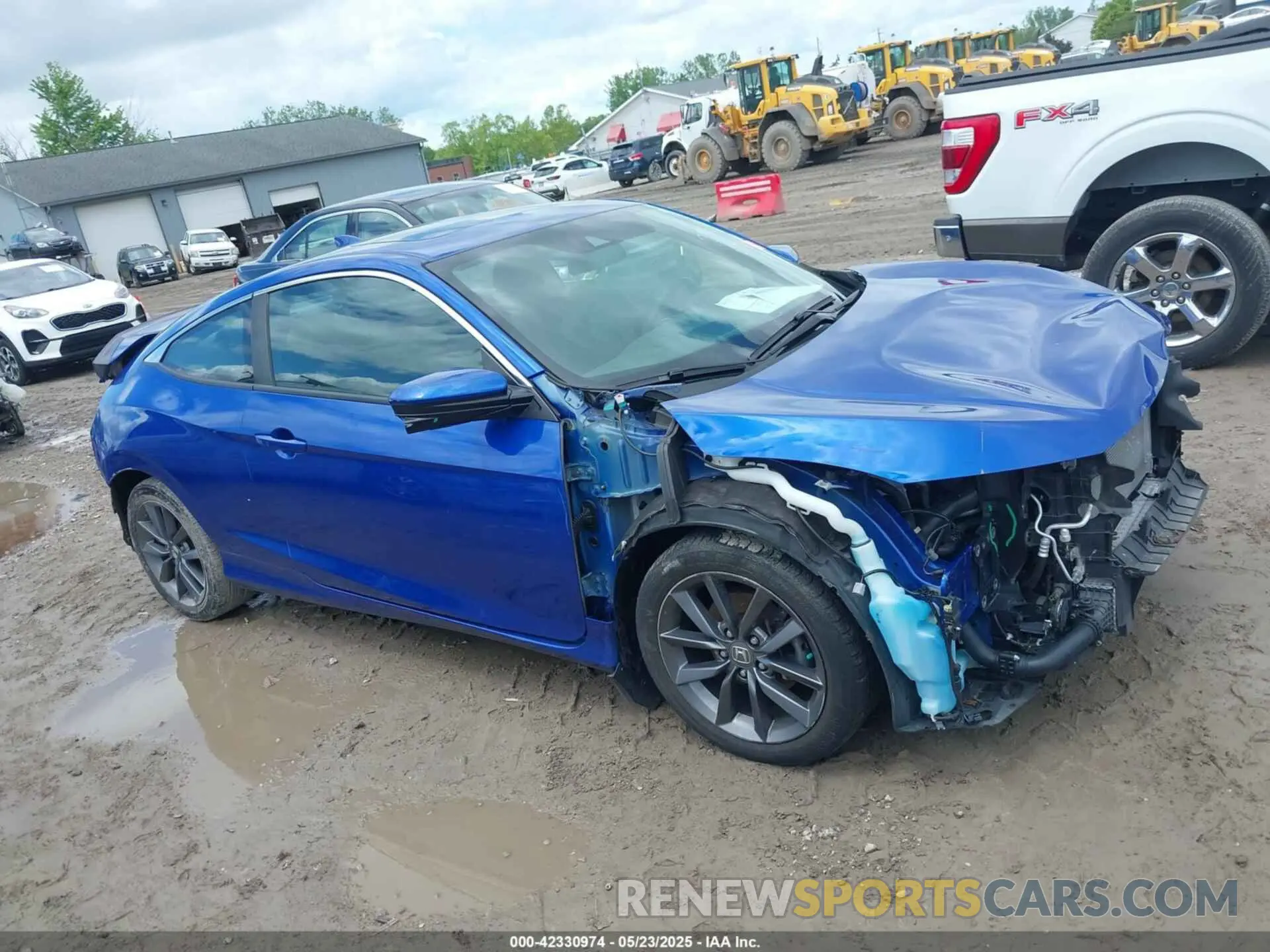 14 Photograph of a damaged car 2HGFC3B37KH351207 HONDA CIVIC 2019