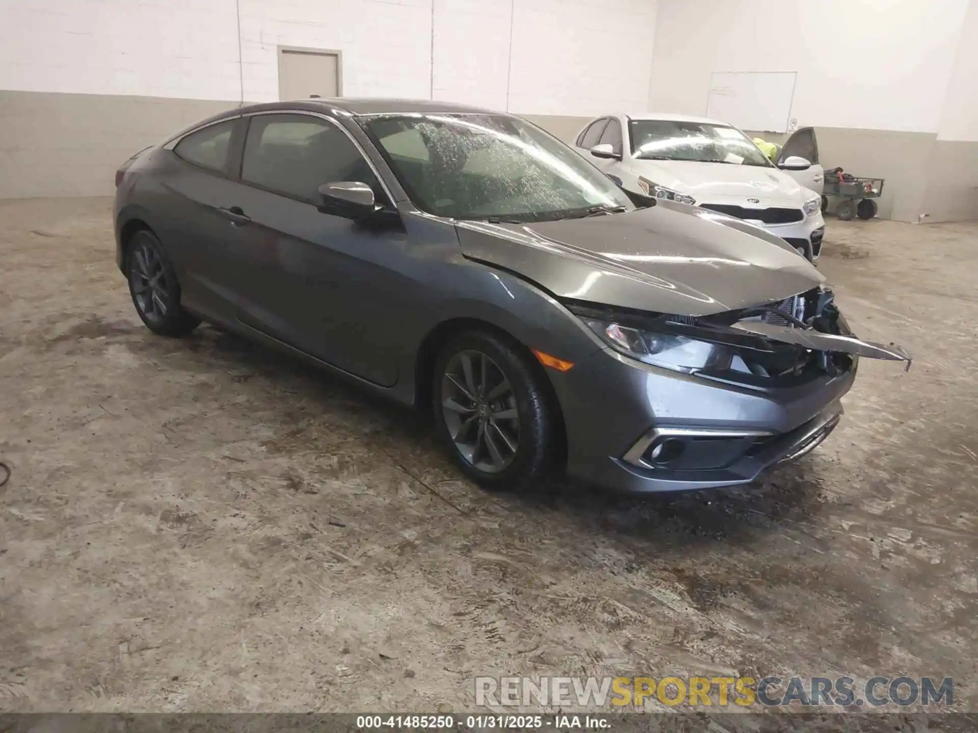 1 Photograph of a damaged car 2HGFC3B37KH352051 HONDA CIVIC 2019