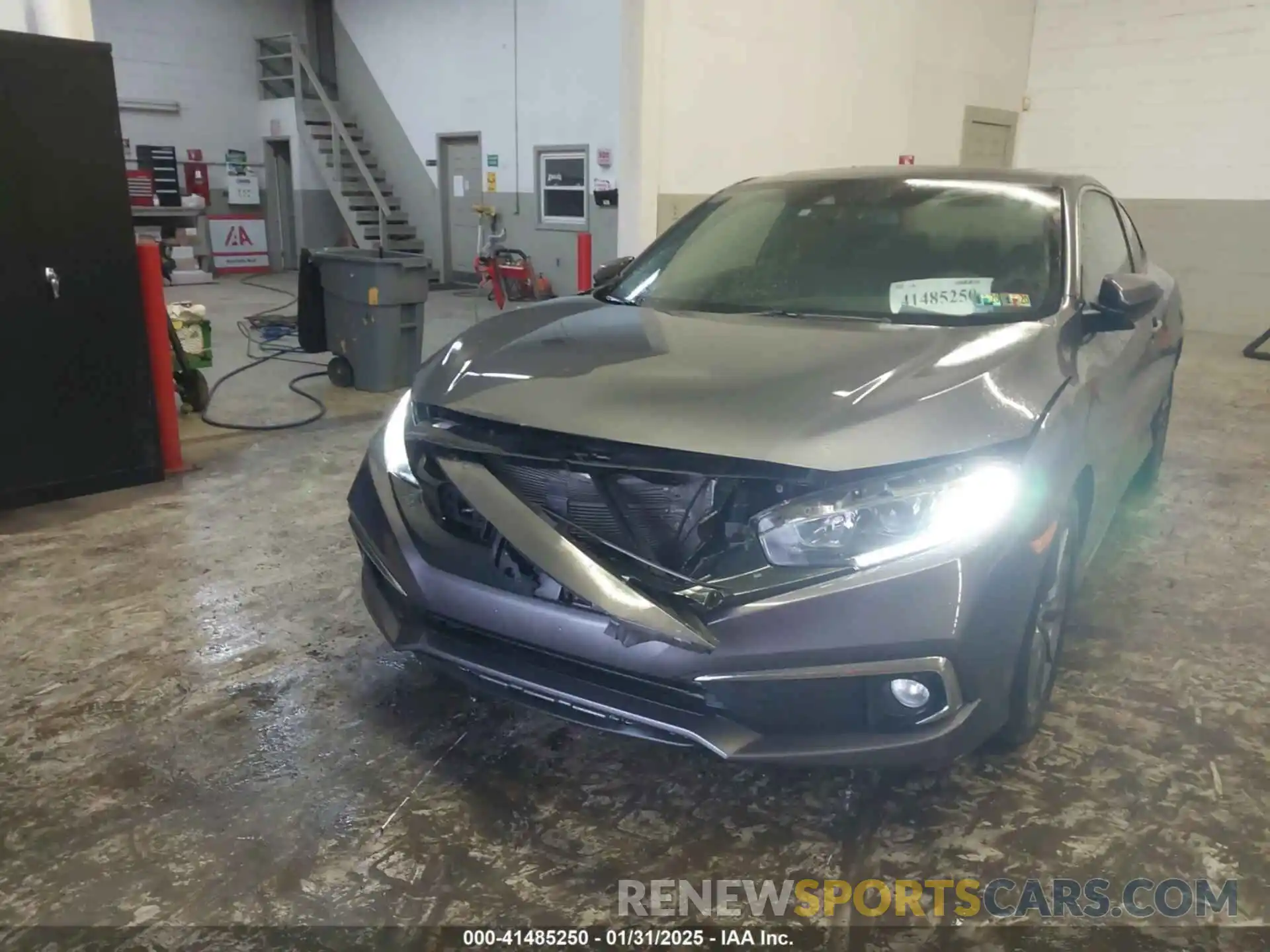 6 Photograph of a damaged car 2HGFC3B37KH352051 HONDA CIVIC 2019