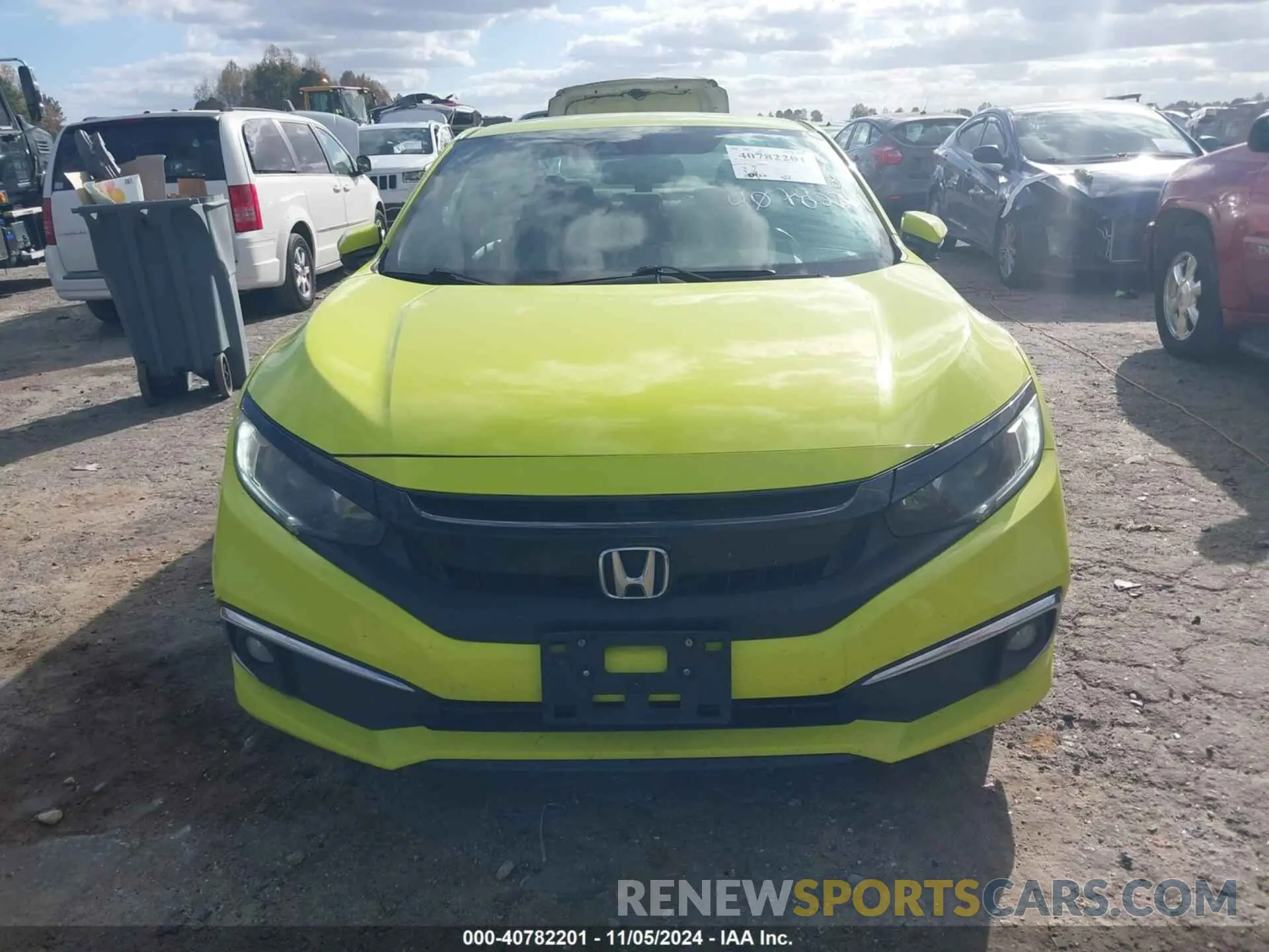 12 Photograph of a damaged car 2HGFC3B37KH355208 HONDA CIVIC 2019