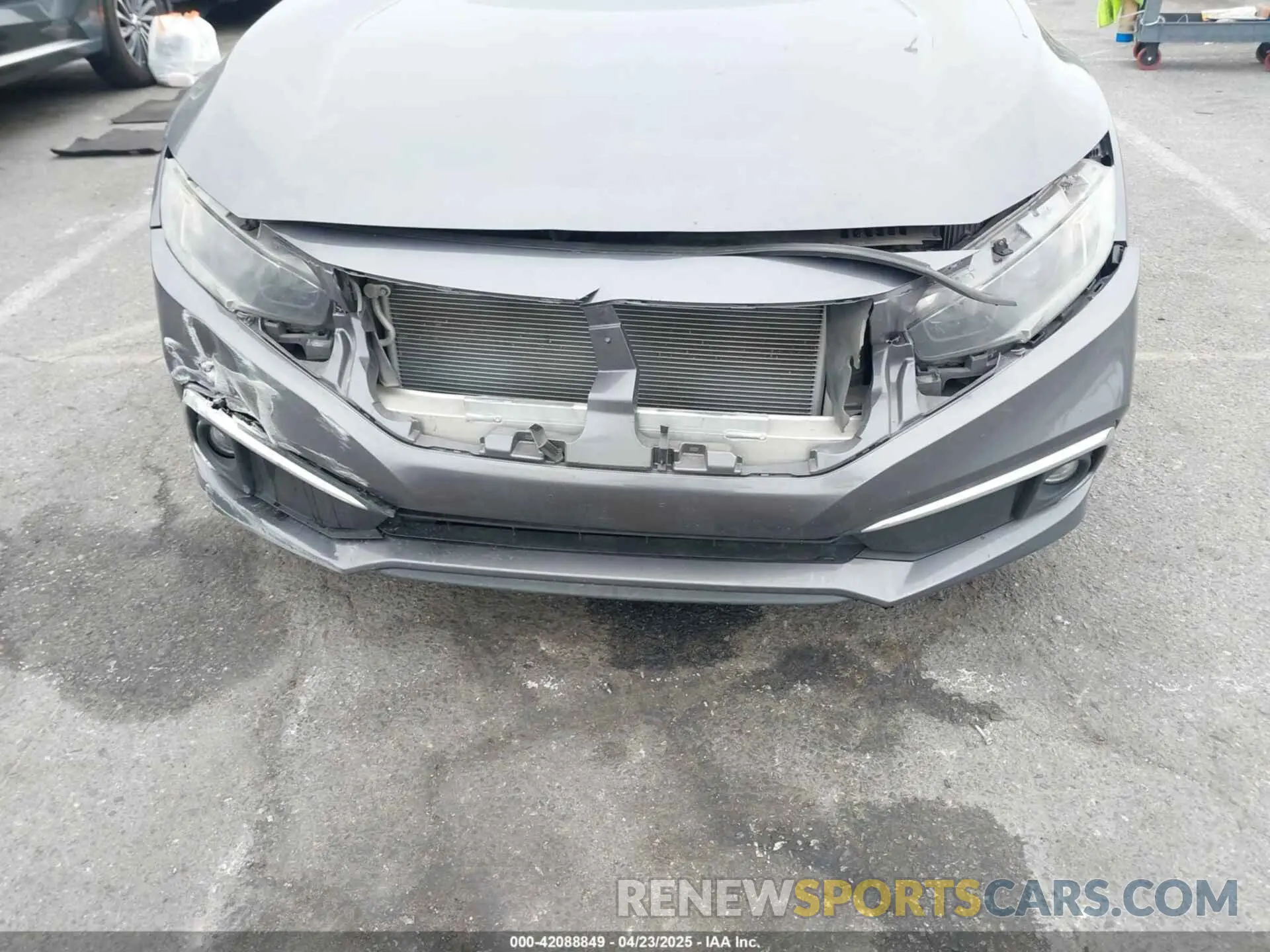 6 Photograph of a damaged car 2HGFC3B38KH350261 HONDA CIVIC 2019