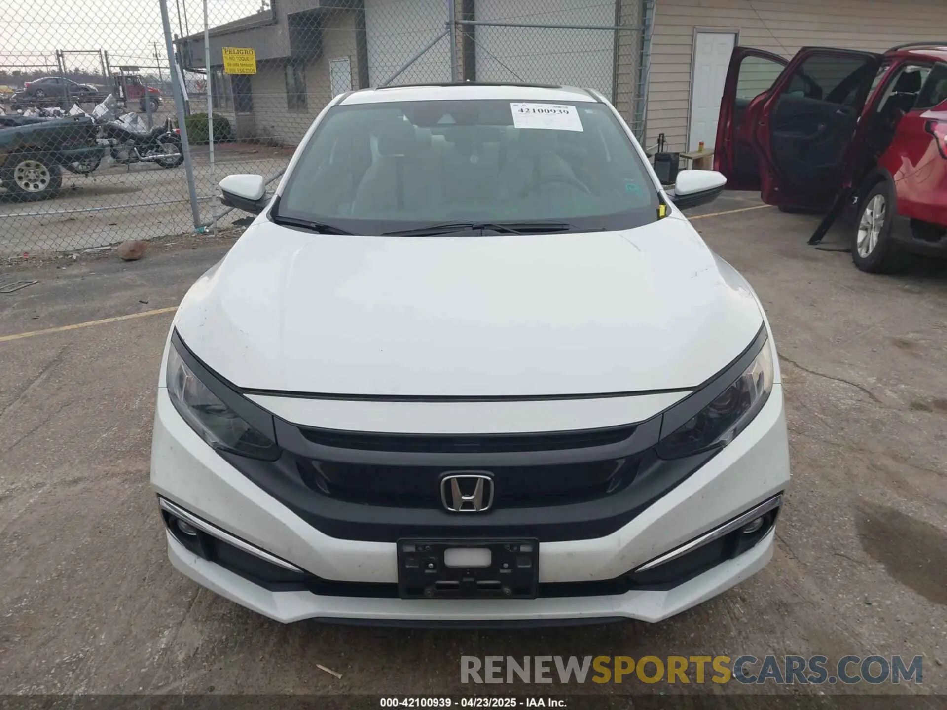 12 Photograph of a damaged car 2HGFC3B38KH350275 HONDA CIVIC 2019