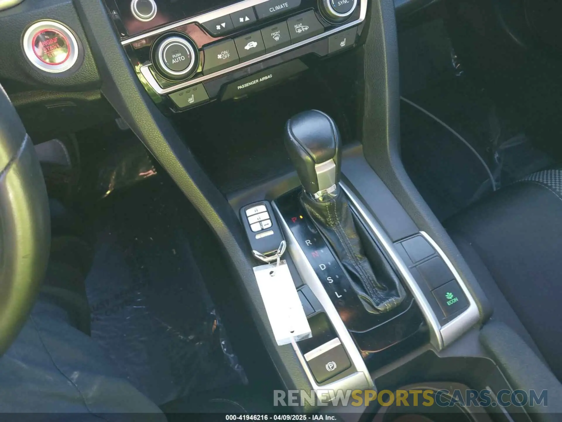 11 Photograph of a damaged car 2HGFC3B38KH357484 HONDA CIVIC 2019
