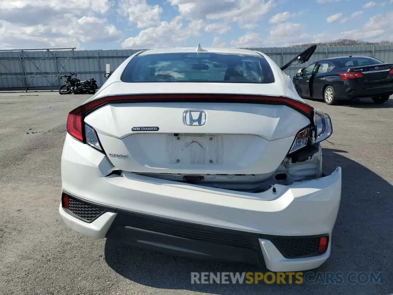 6 Photograph of a damaged car 2HGFC3B38KH357534 HONDA CIVIC 2019