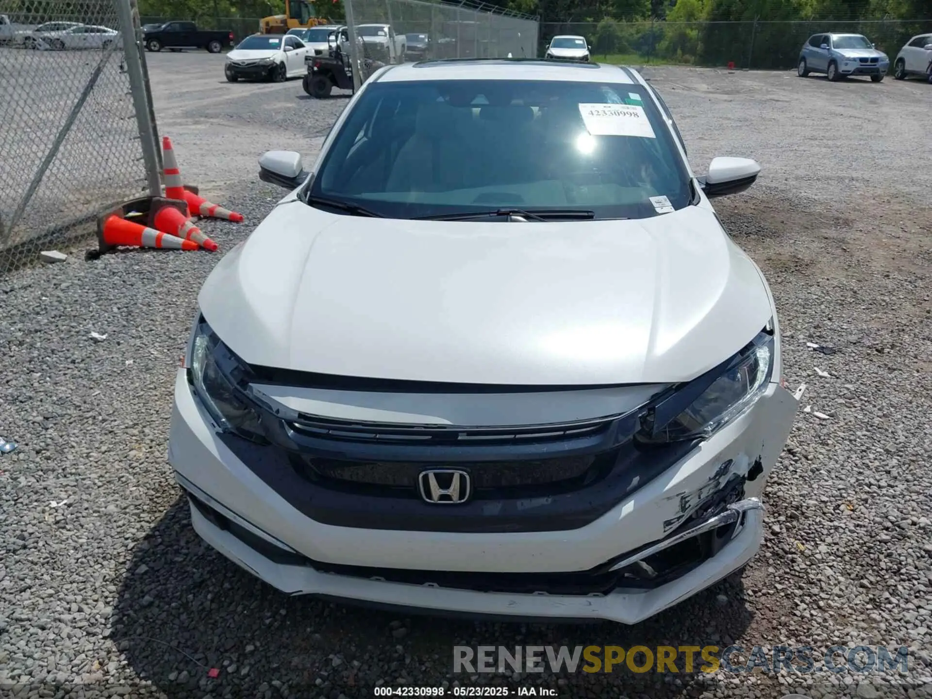 12 Photograph of a damaged car 2HGFC3B39KH357459 HONDA CIVIC 2019