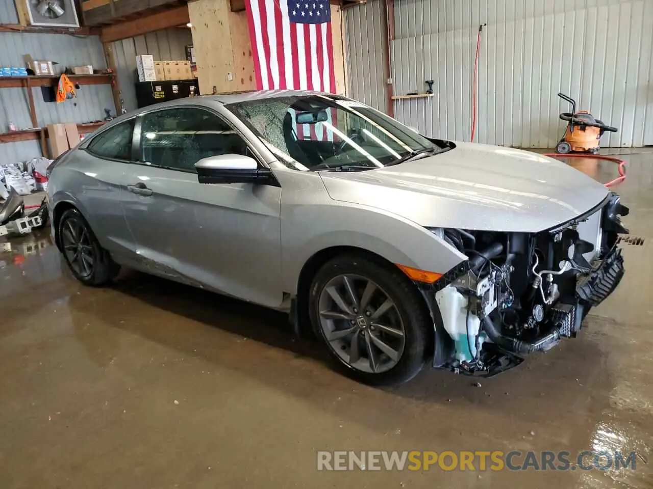 4 Photograph of a damaged car 2HGFC3B3XKH354473 HONDA CIVIC 2019