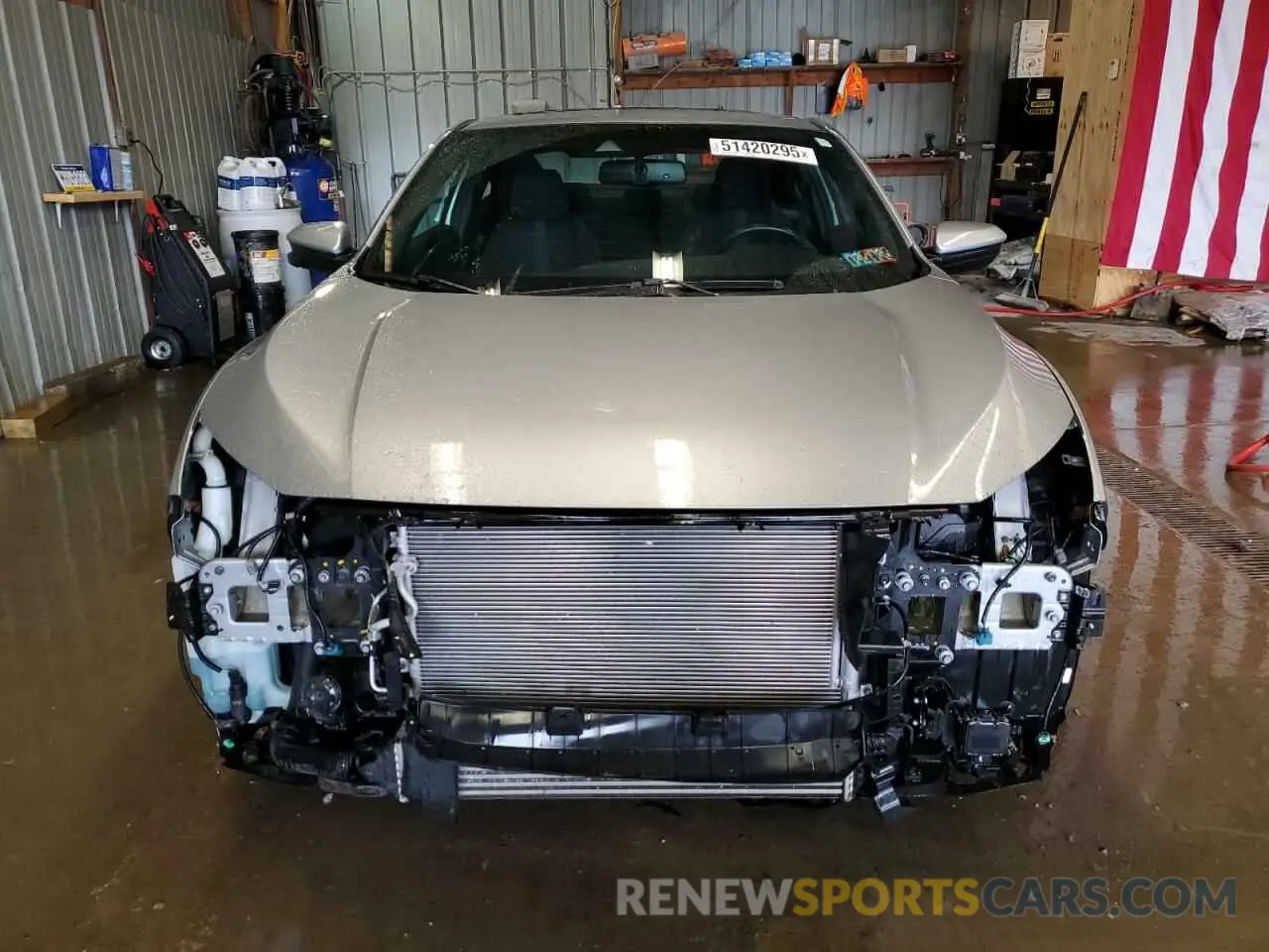 5 Photograph of a damaged car 2HGFC3B3XKH354473 HONDA CIVIC 2019