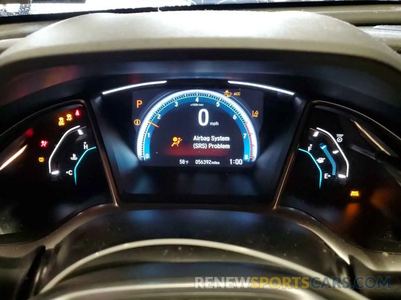 9 Photograph of a damaged car 2HGFC3B3XKH354473 HONDA CIVIC 2019
