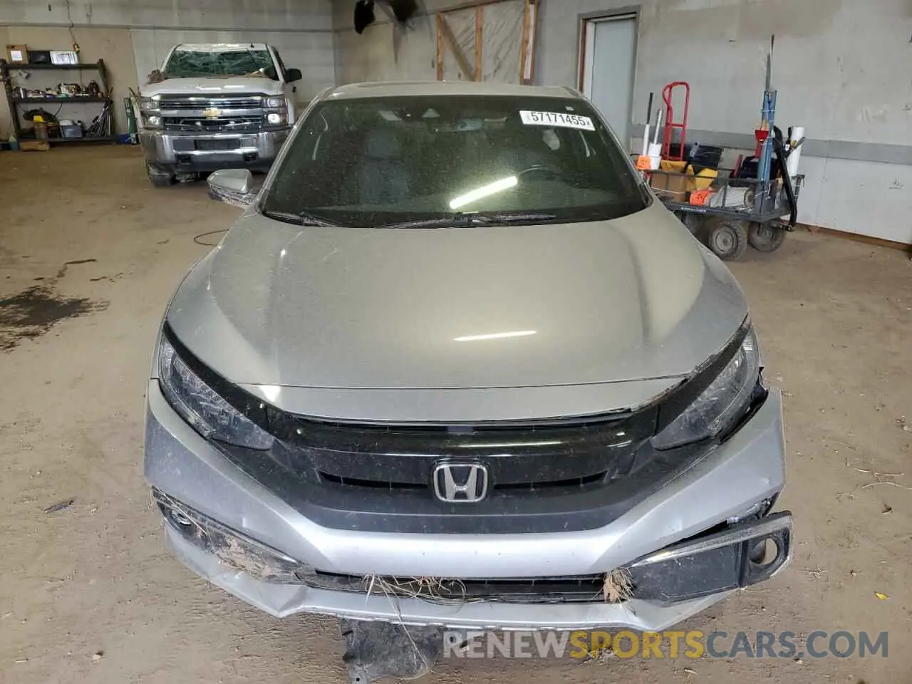 5 Photograph of a damaged car 2HGFC3B94KH352383 HONDA CIVIC 2019