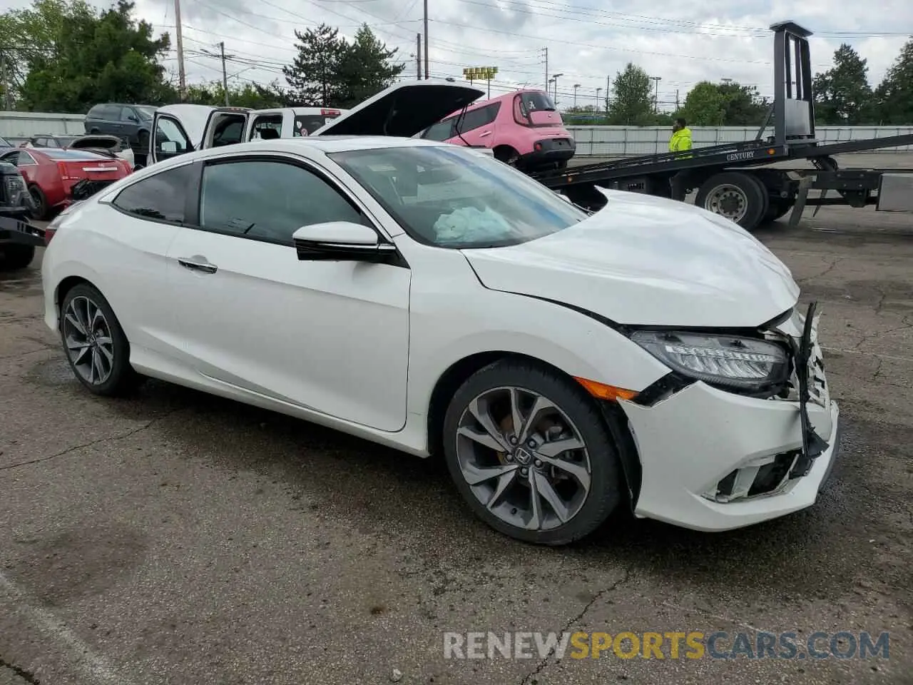 4 Photograph of a damaged car 2HGFC3B94KH355199 HONDA CIVIC 2019