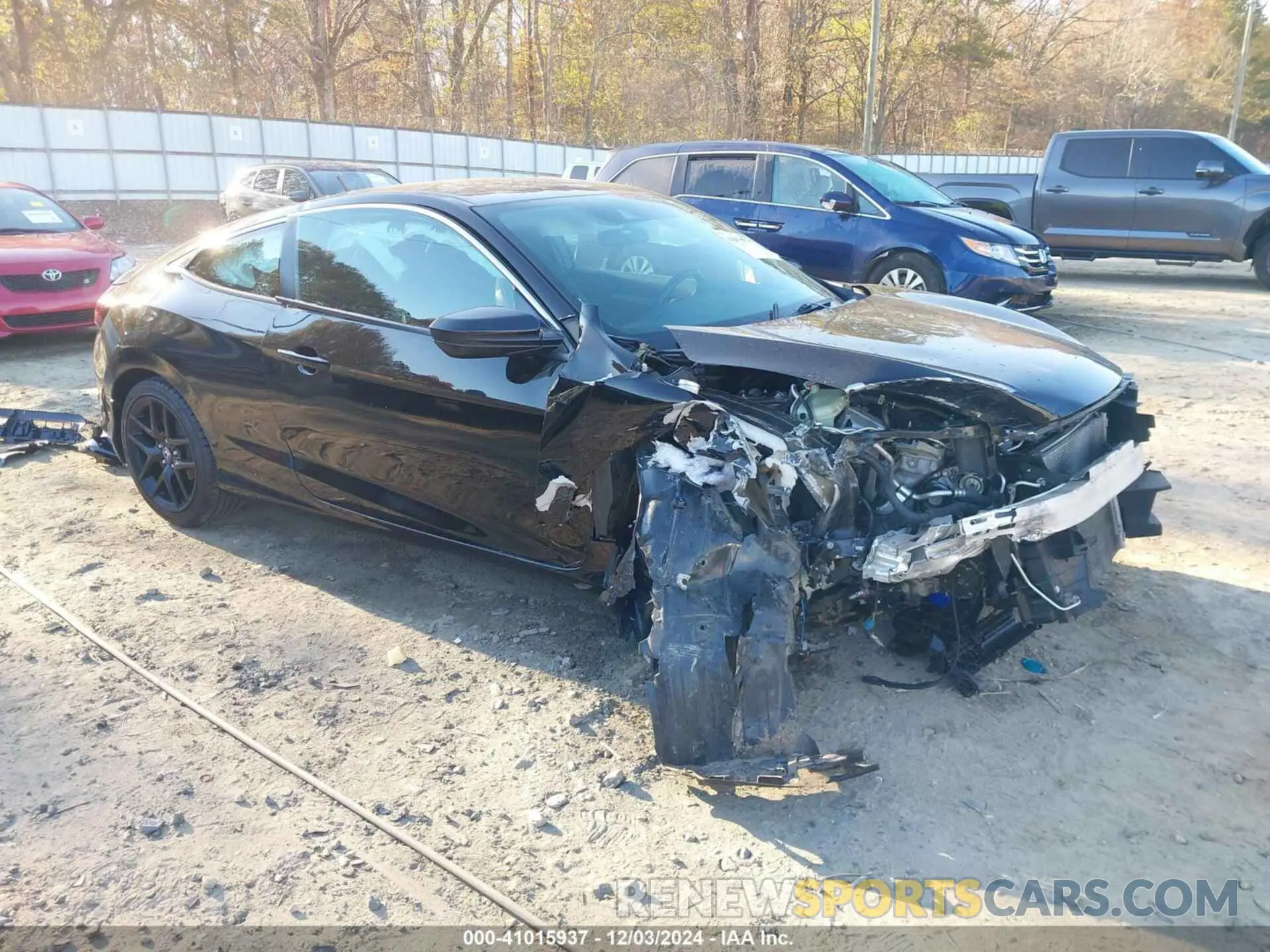 1 Photograph of a damaged car 2HGFC4A84KH300217 HONDA CIVIC 2019