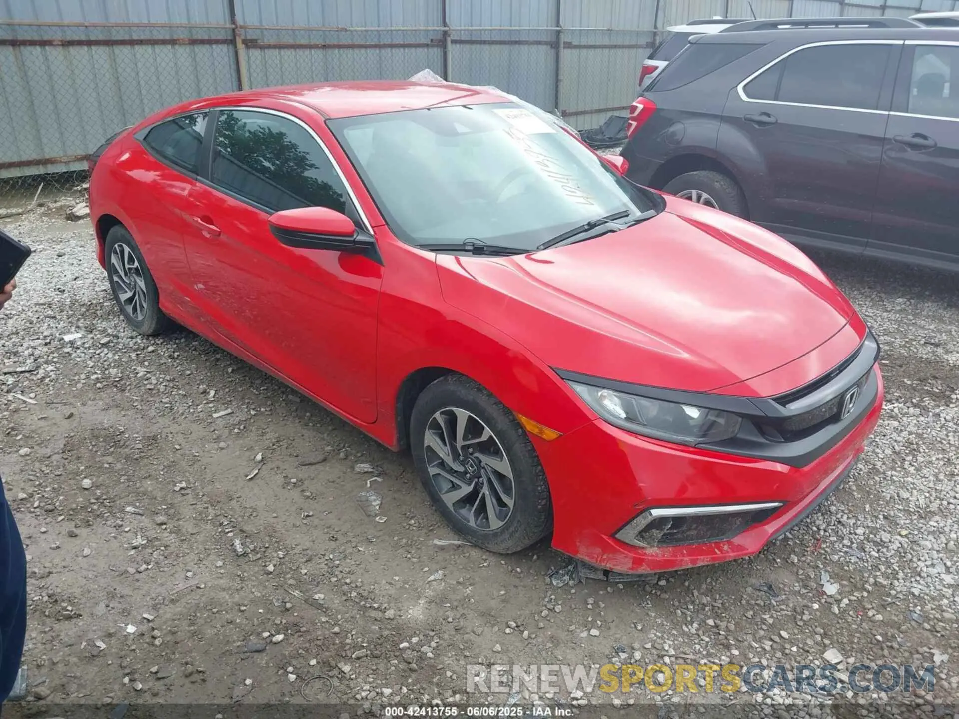 1 Photograph of a damaged car 2HGFC4B61KH307526 HONDA CIVIC 2019