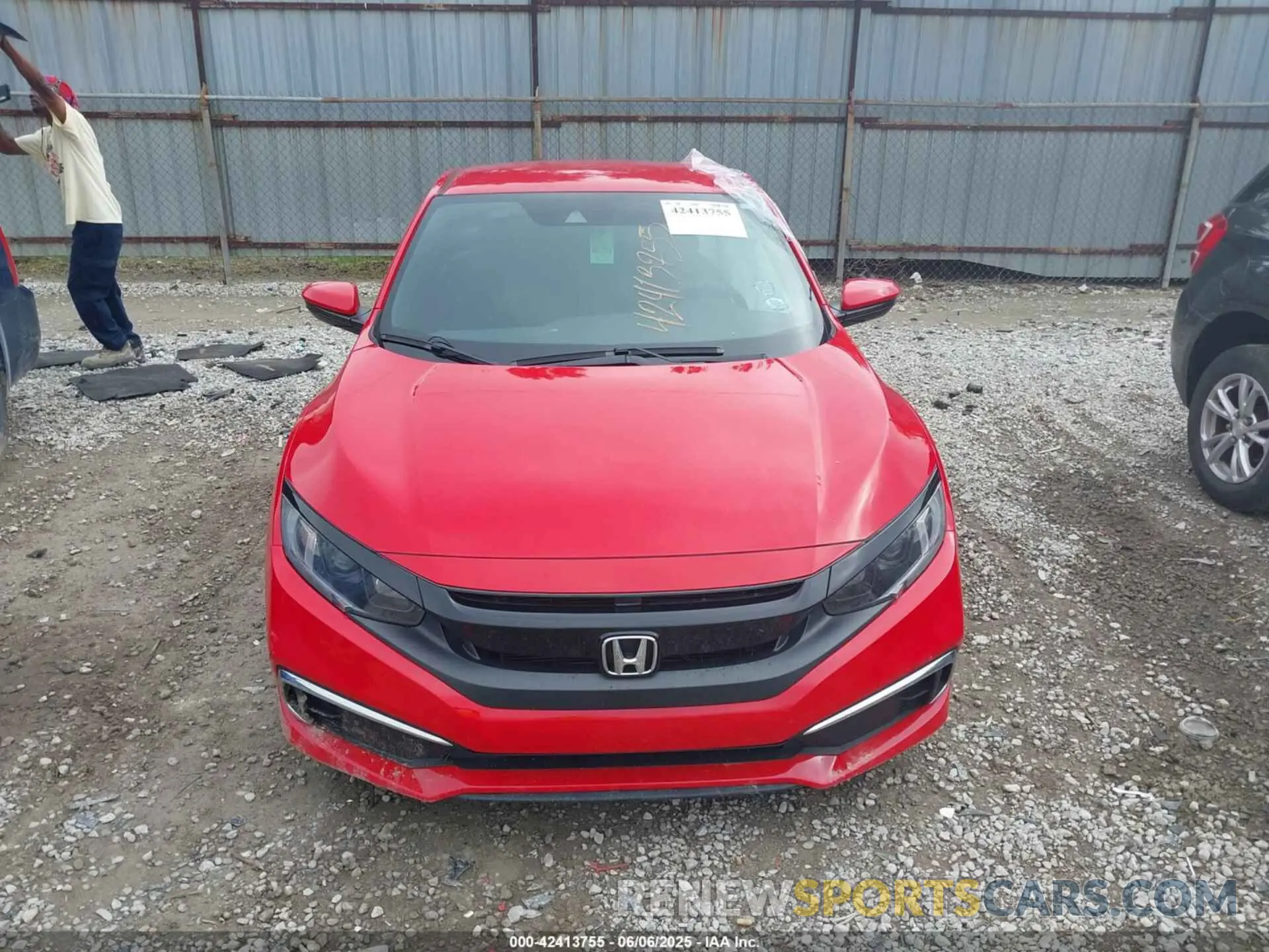 12 Photograph of a damaged car 2HGFC4B61KH307526 HONDA CIVIC 2019