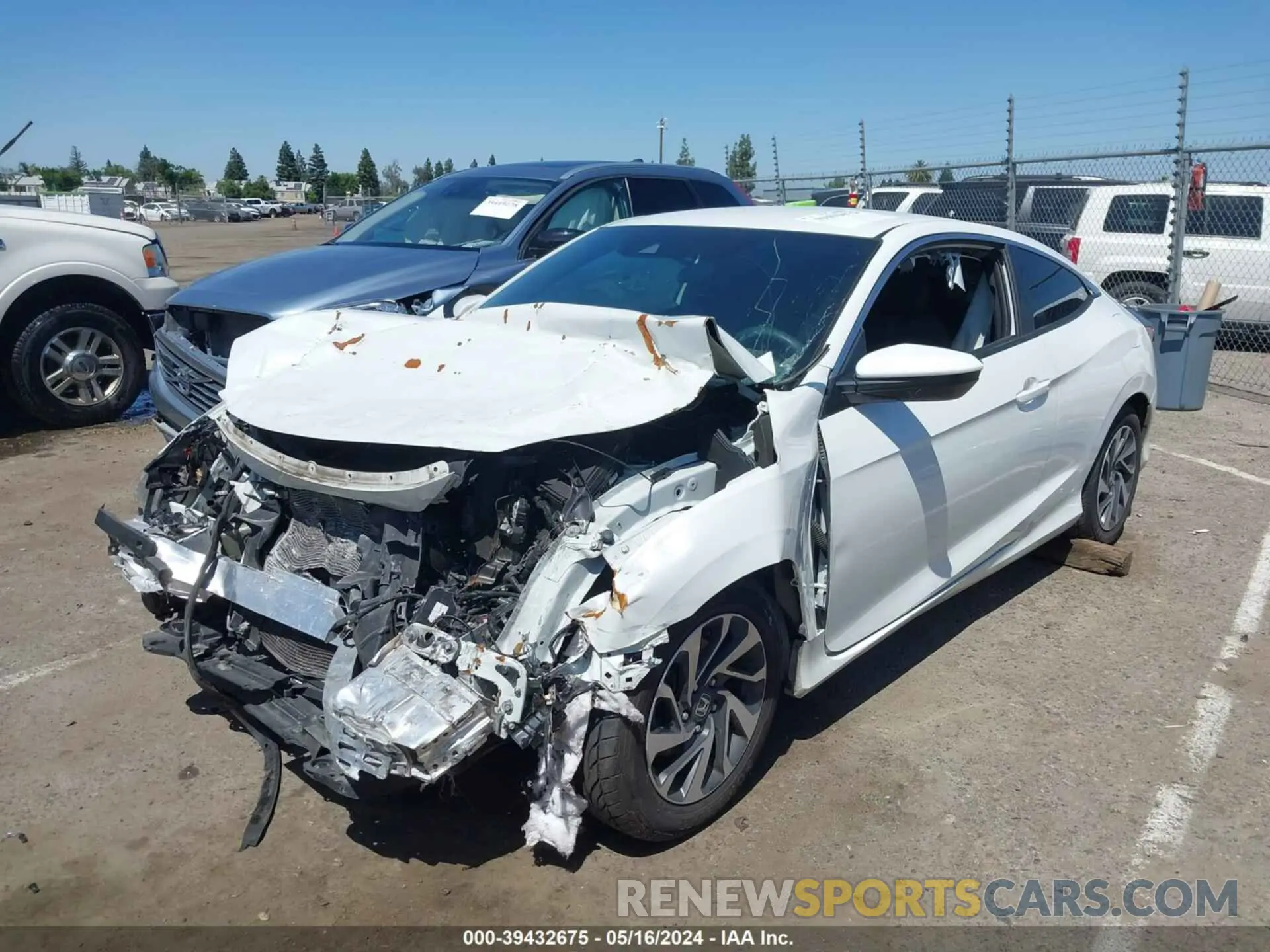 2 Photograph of a damaged car 2HGFC4B61KH309602 HONDA CIVIC 2019
