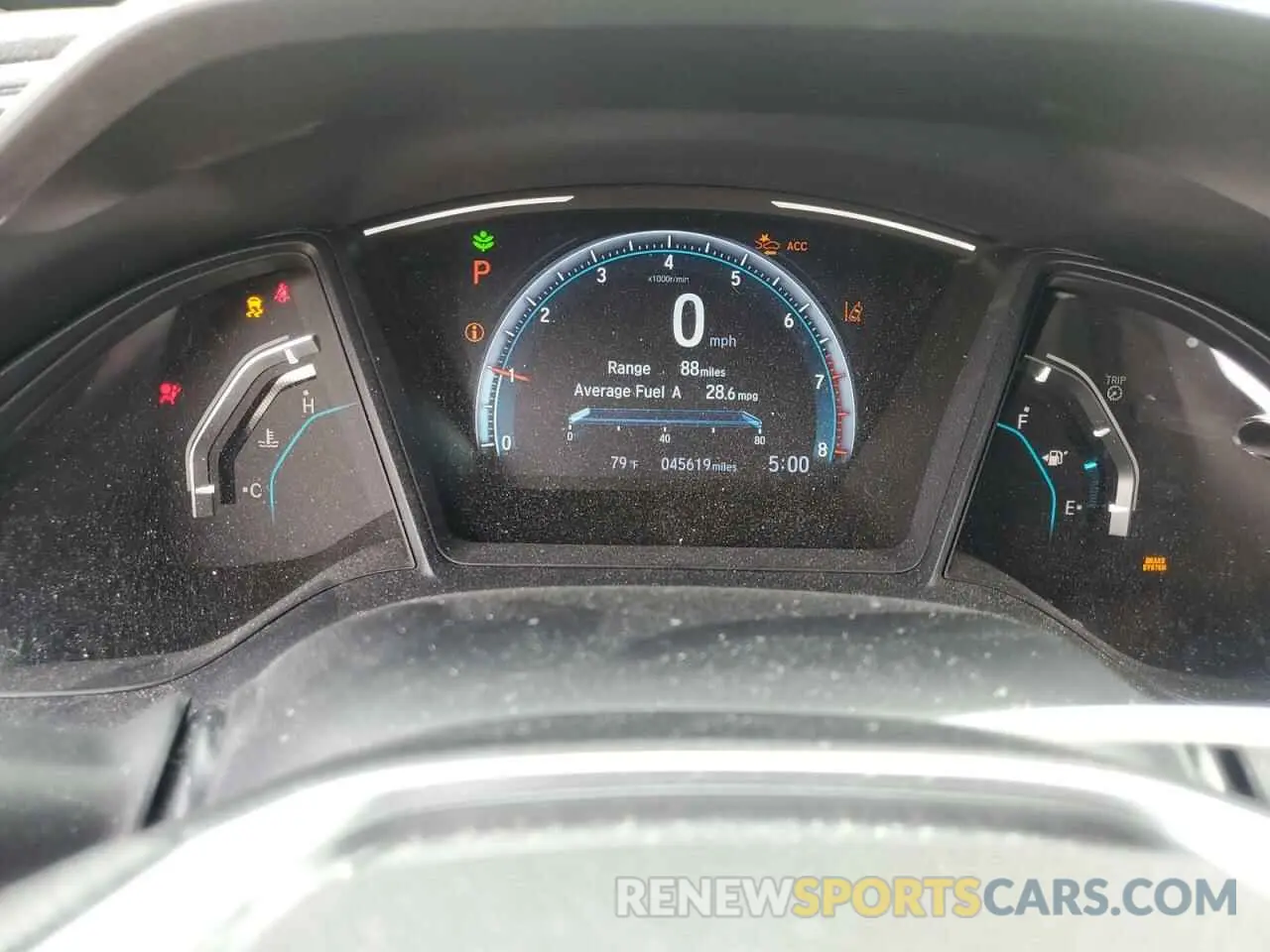 9 Photograph of a damaged car 2HGFC4B63KH305454 HONDA CIVIC 2019