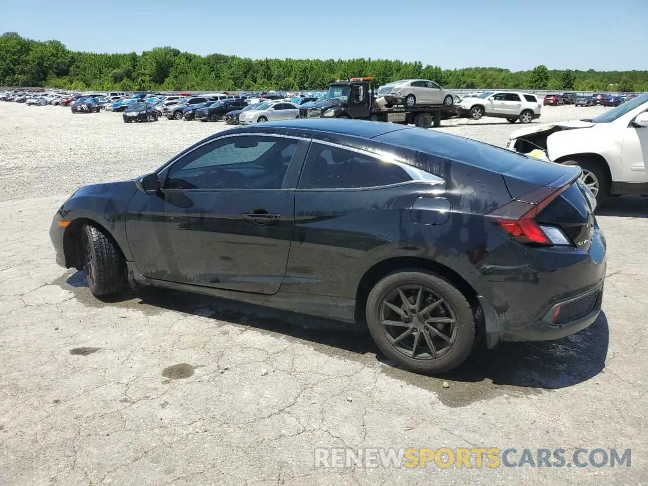 2 Photograph of a damaged car 2HGFC4B65KH301972 HONDA CIVIC 2019