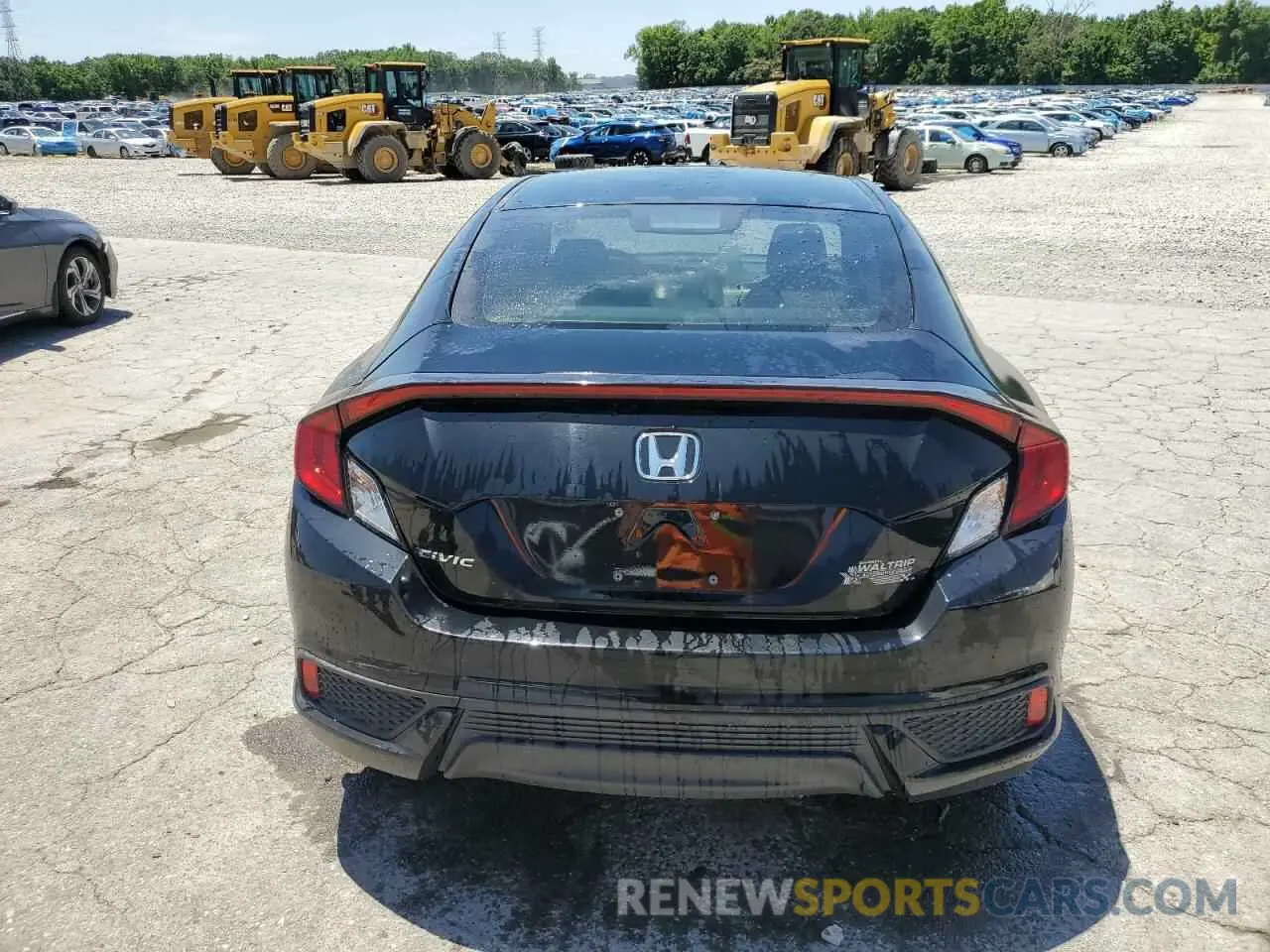 6 Photograph of a damaged car 2HGFC4B65KH301972 HONDA CIVIC 2019