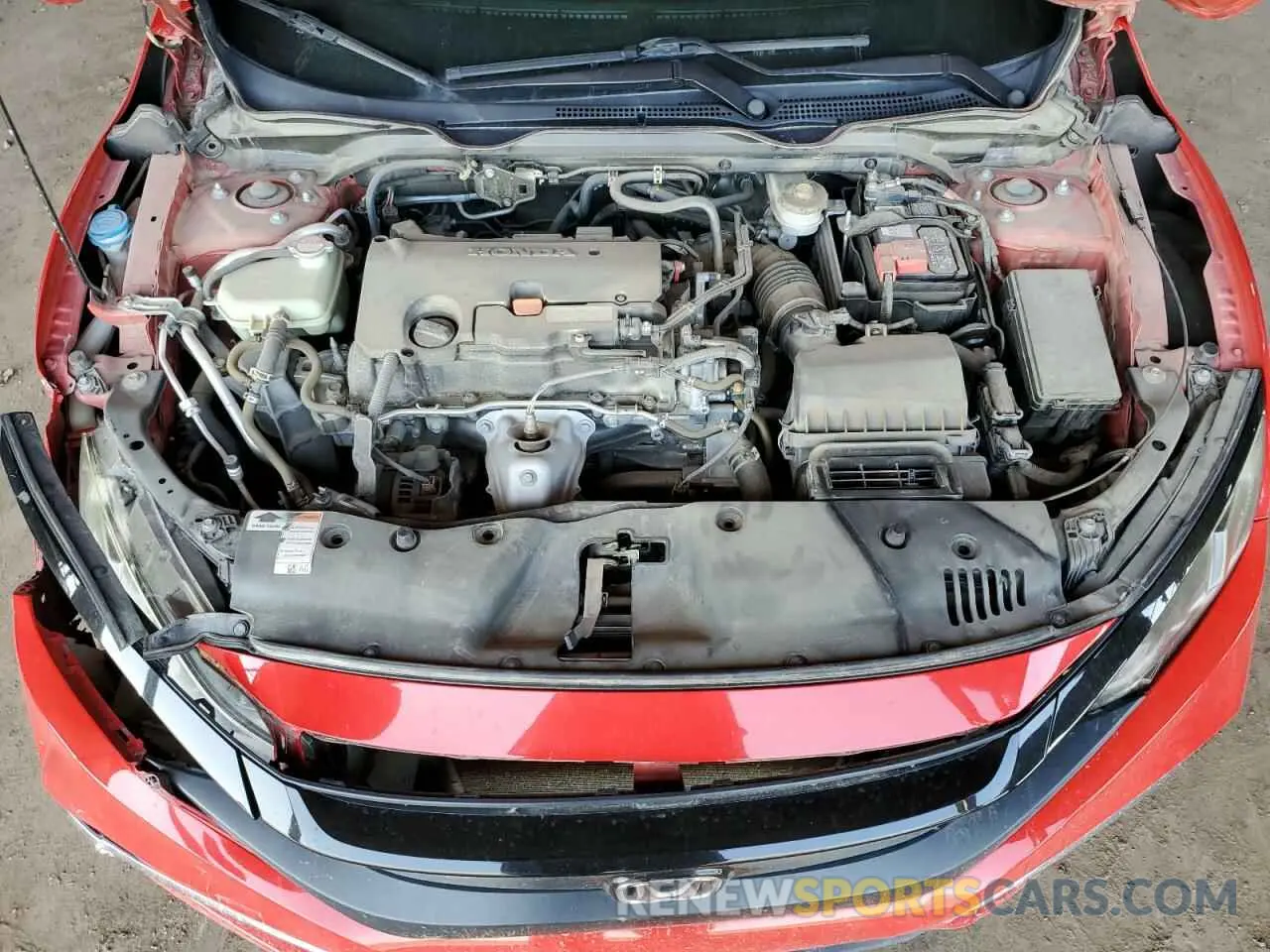 11 Photograph of a damaged car 2HGFC4B65KH302152 HONDA CIVIC 2019