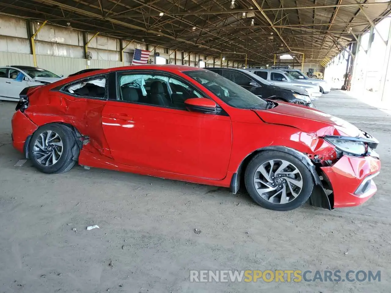 4 Photograph of a damaged car 2HGFC4B65KH302152 HONDA CIVIC 2019