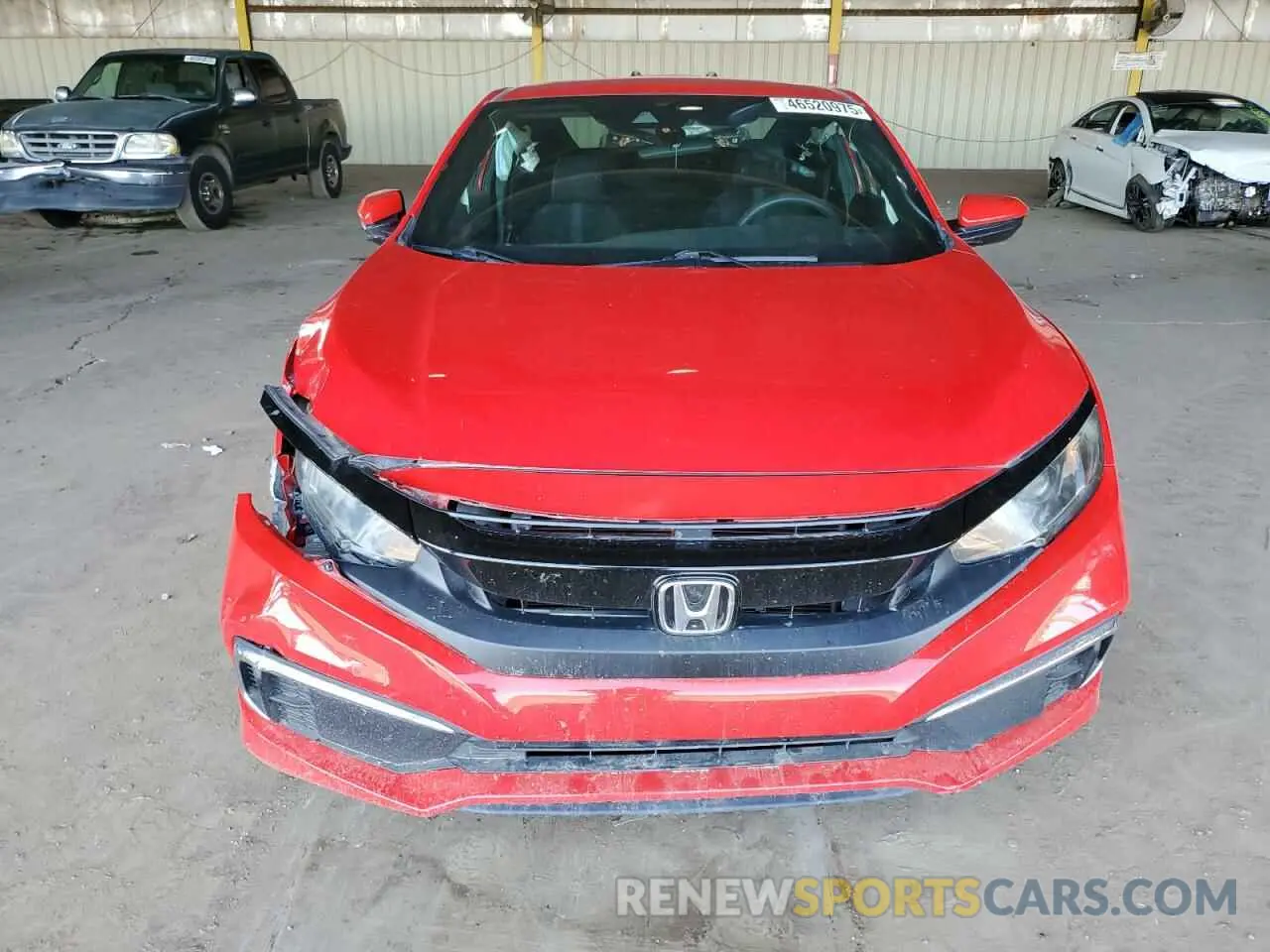 5 Photograph of a damaged car 2HGFC4B65KH302152 HONDA CIVIC 2019