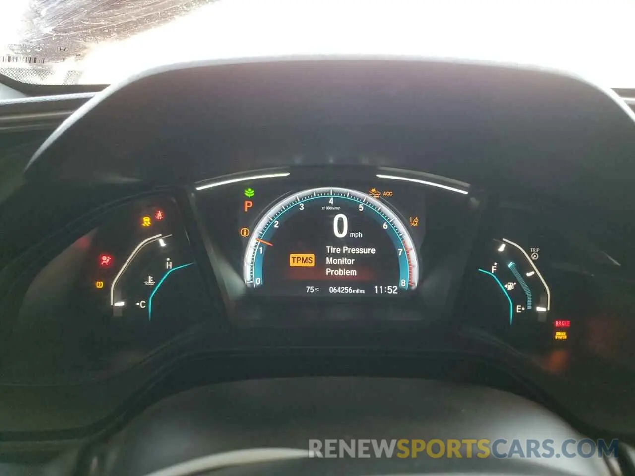 9 Photograph of a damaged car 2HGFC4B65KH302152 HONDA CIVIC 2019