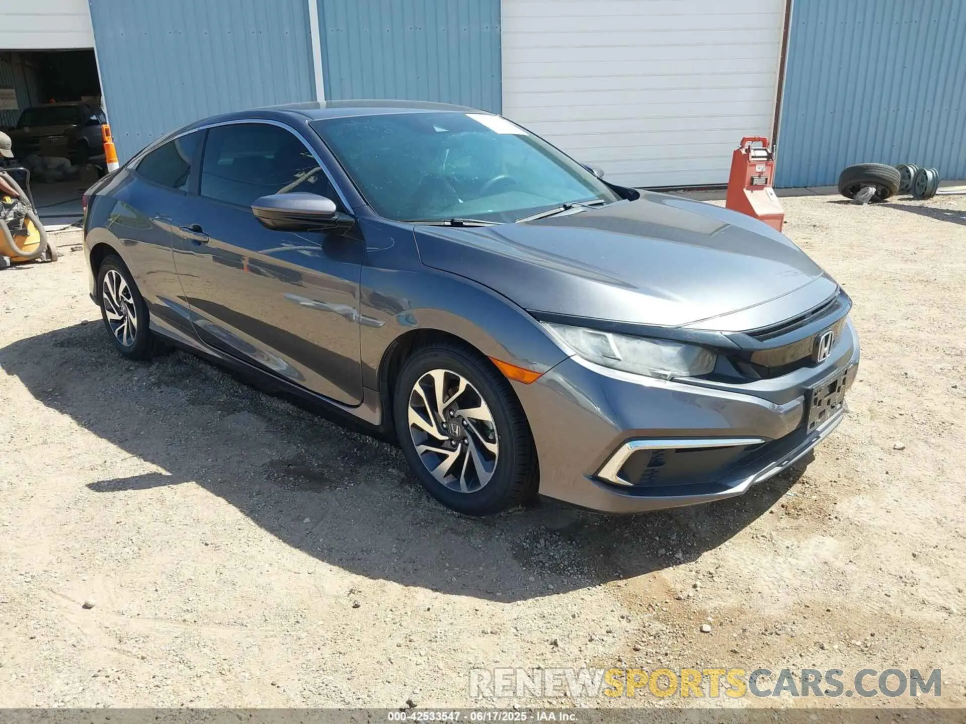 1 Photograph of a damaged car 2HGFC4B65KH304015 HONDA CIVIC 2019