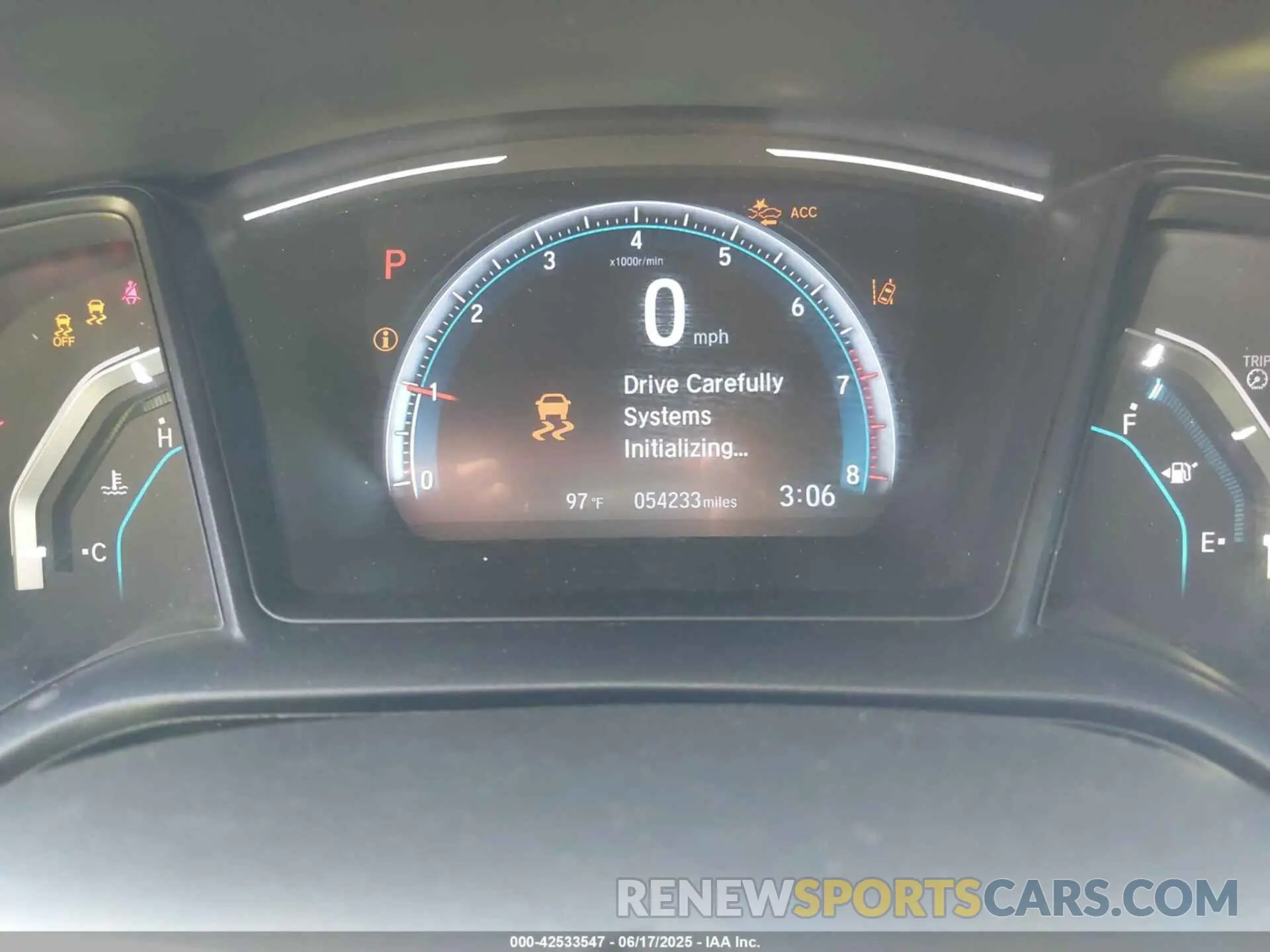 7 Photograph of a damaged car 2HGFC4B65KH304015 HONDA CIVIC 2019