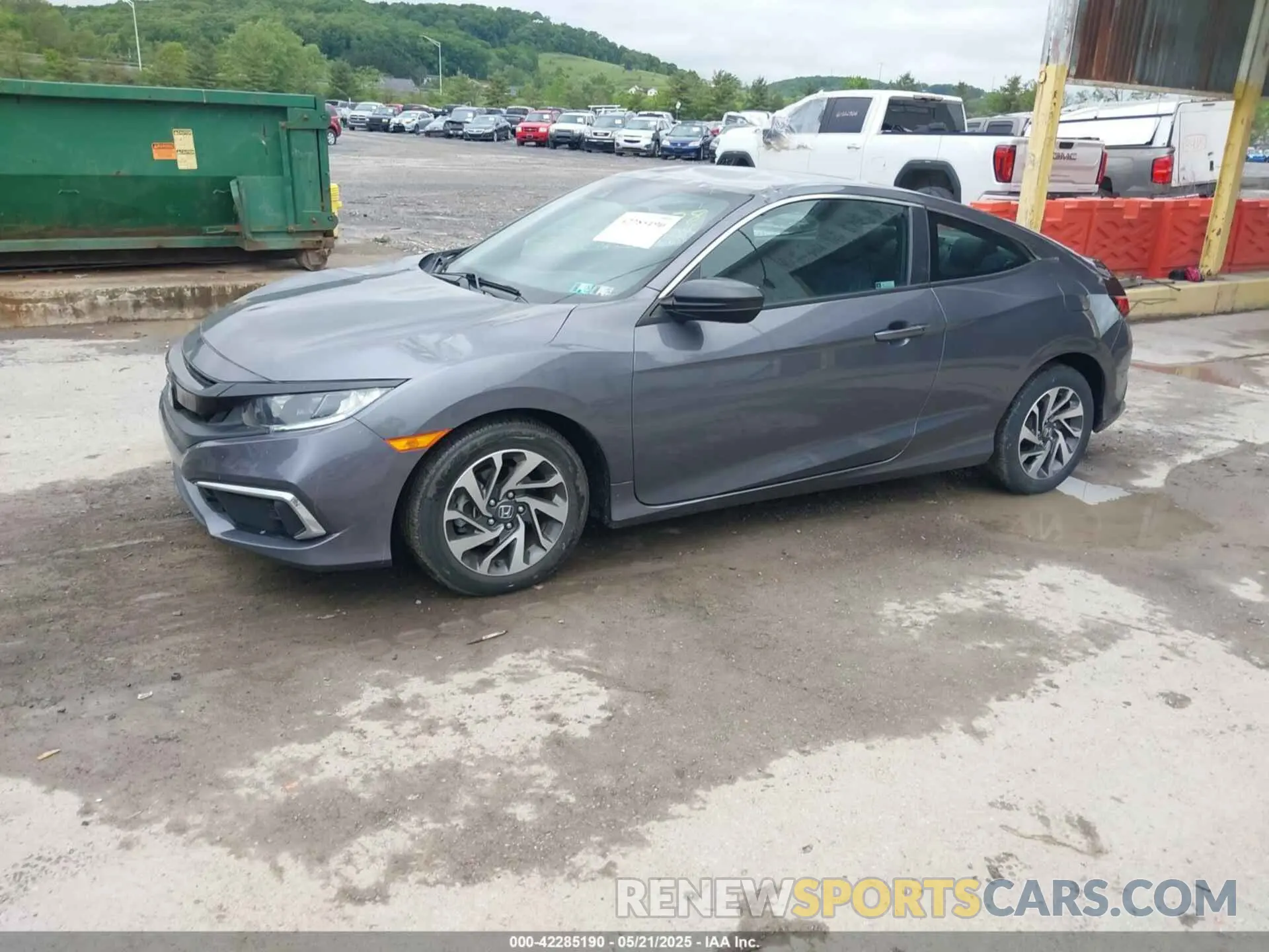 2 Photograph of a damaged car 2HGFC4B65KH309778 HONDA CIVIC 2019