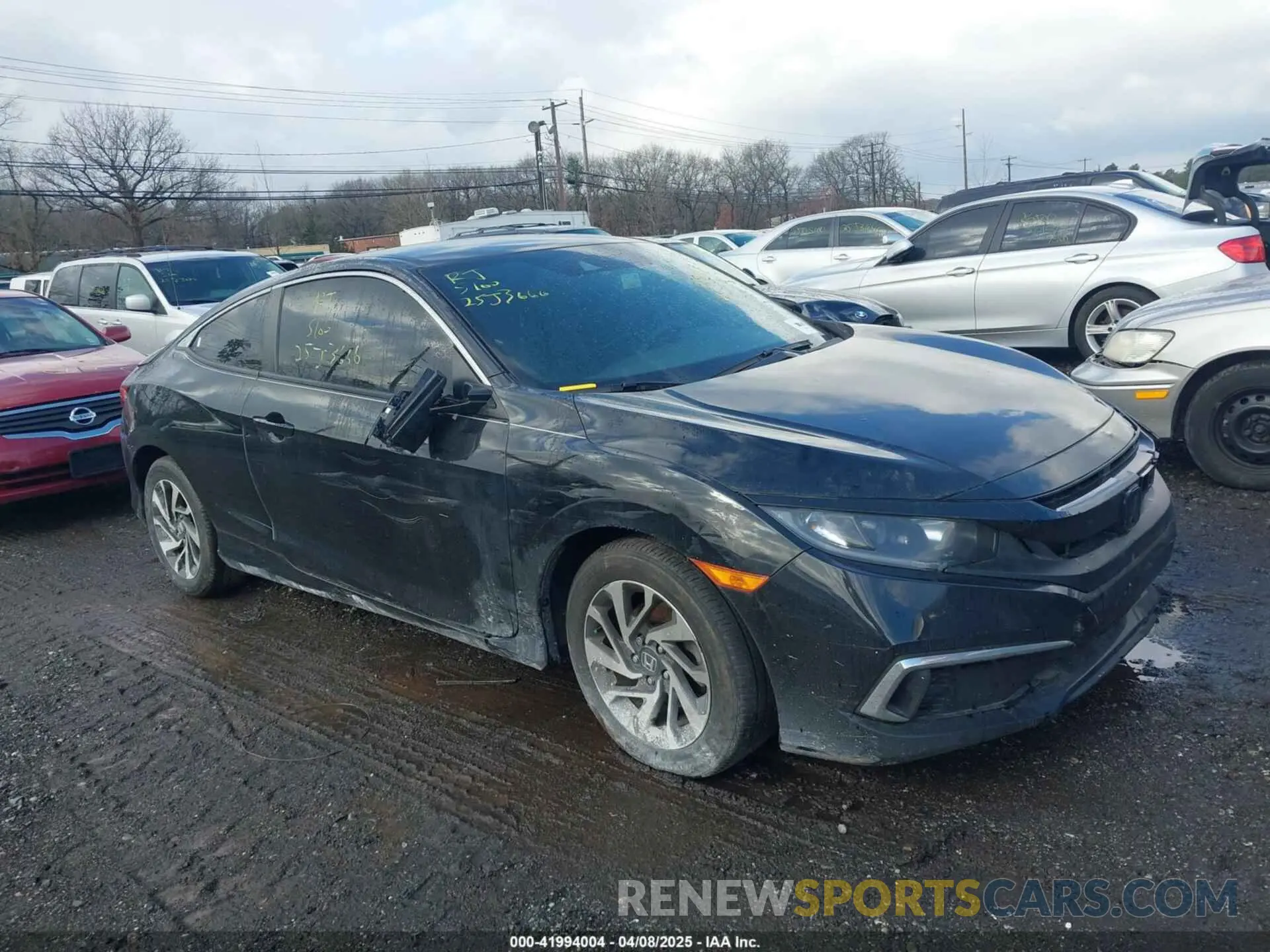 1 Photograph of a damaged car 2HGFC4B6XKH305645 HONDA CIVIC 2019