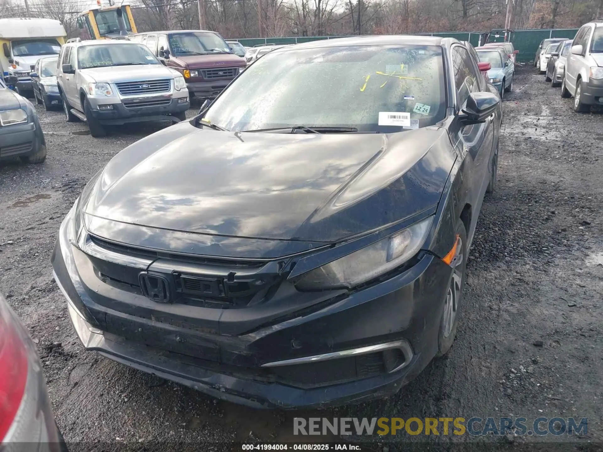 11 Photograph of a damaged car 2HGFC4B6XKH305645 HONDA CIVIC 2019