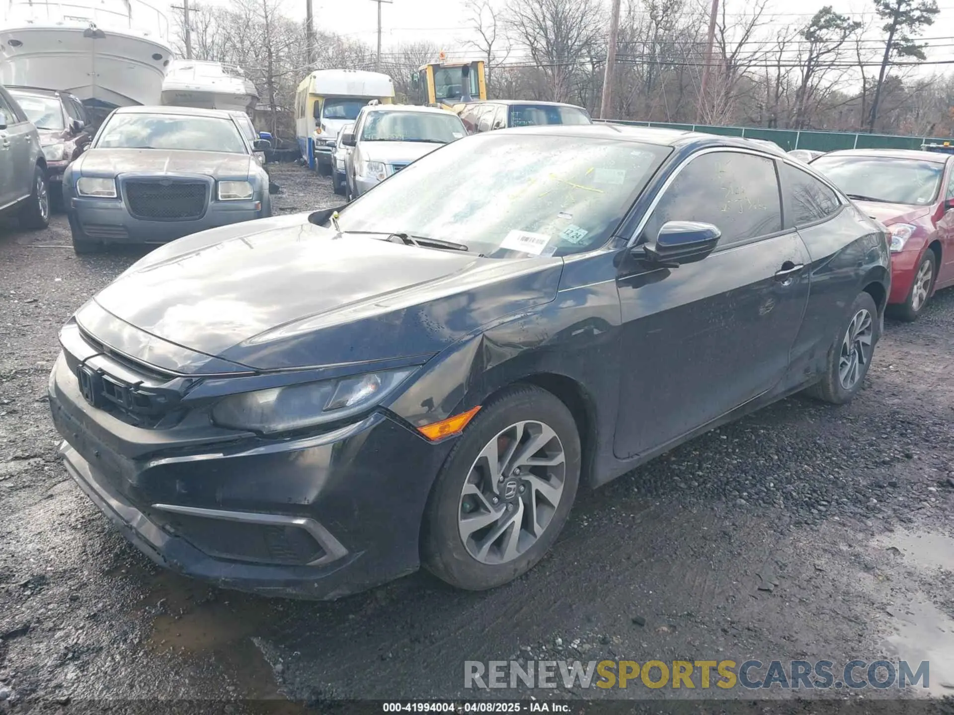 2 Photograph of a damaged car 2HGFC4B6XKH305645 HONDA CIVIC 2019