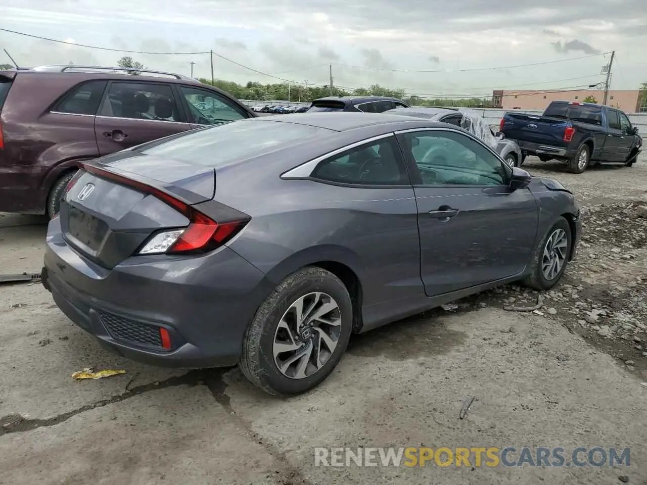 3 Photograph of a damaged car 2HGFC4B6XKH306570 HONDA CIVIC 2019