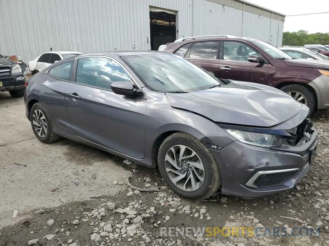 4 Photograph of a damaged car 2HGFC4B6XKH306570 HONDA CIVIC 2019