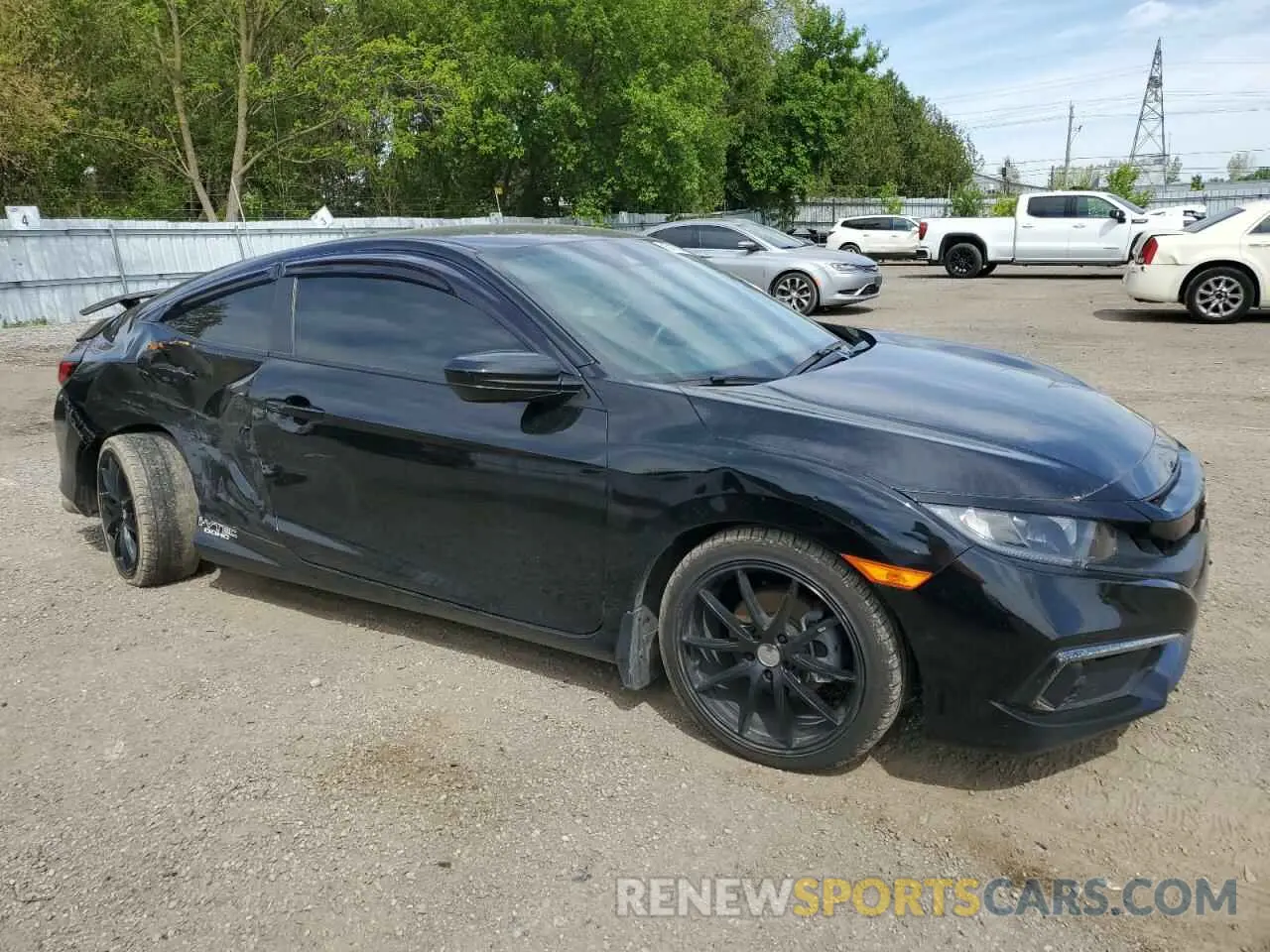 4 Photograph of a damaged car 2HGFC4B6XKH401484 HONDA CIVIC 2019