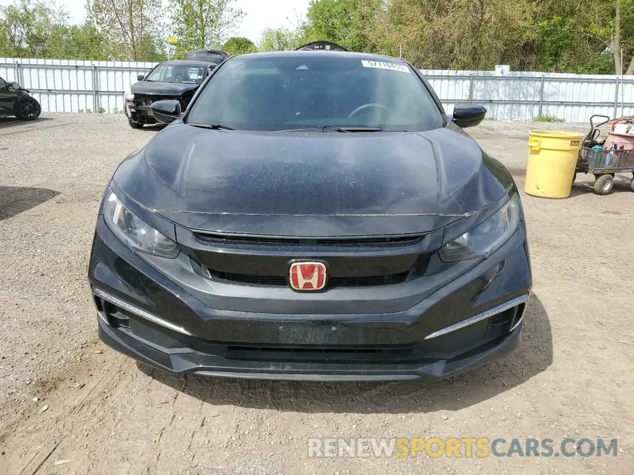 5 Photograph of a damaged car 2HGFC4B6XKH401484 HONDA CIVIC 2019